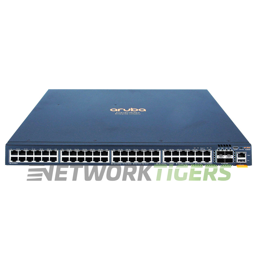 HPE Aruba JL726A CX 6200 Series 48x 1GB RJ45 4x 10GB SFP+ Switch