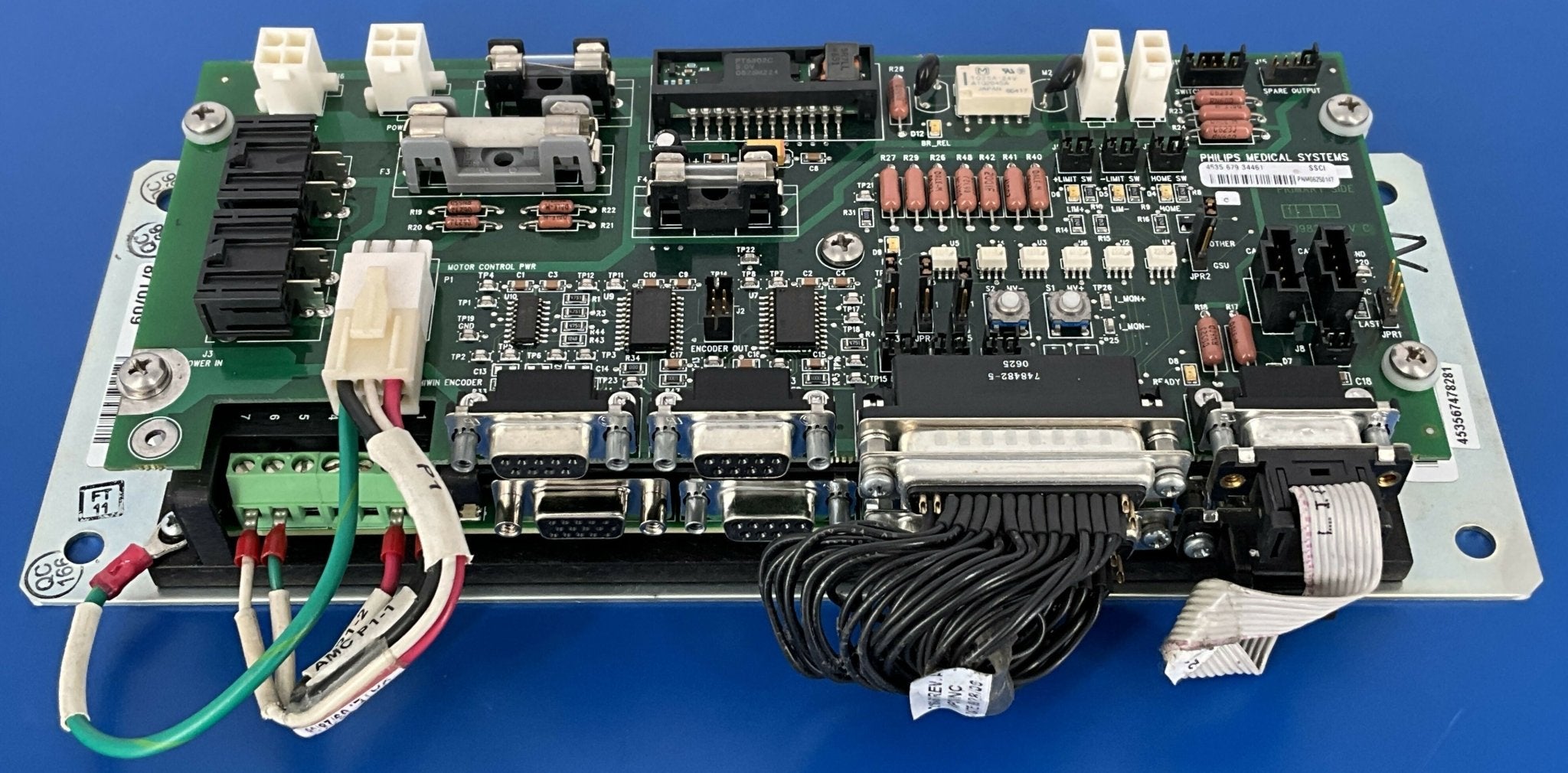 ASM MOTOR CONTROL W/MMI PCB (453567478281 REV A PHILIPS