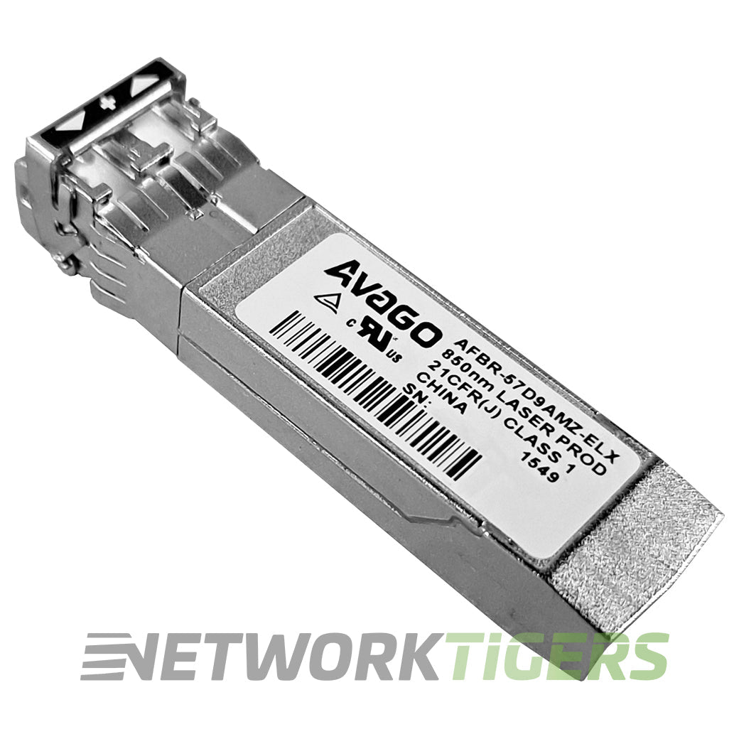 NEW Avago AFBR-57D9AMZ-ELX 8GB 850nm SW Fibre Channel SFP+ Transceiver