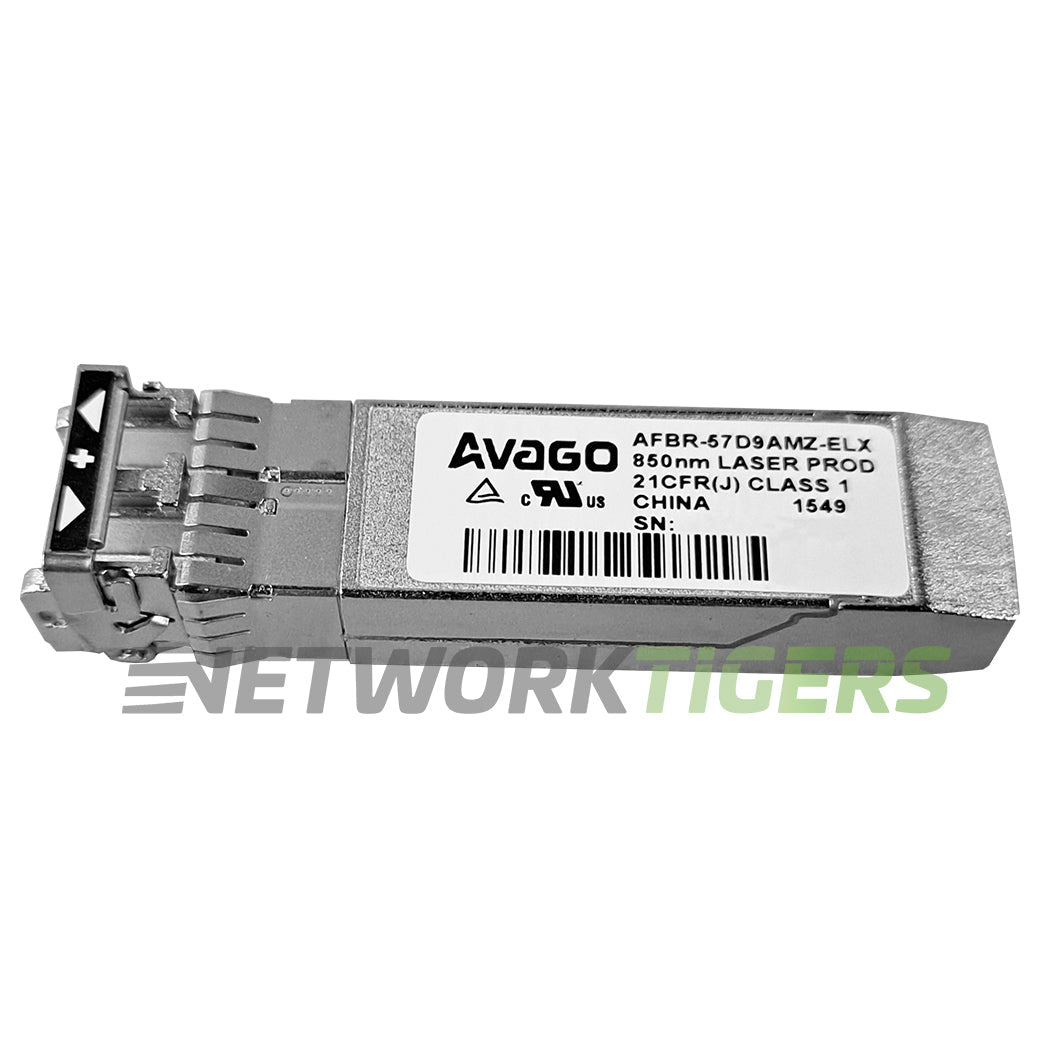 NEW Avago AFBR-57D9AMZ-ELX 8GB 850nm SW Fibre Channel SFP+ Transceiver