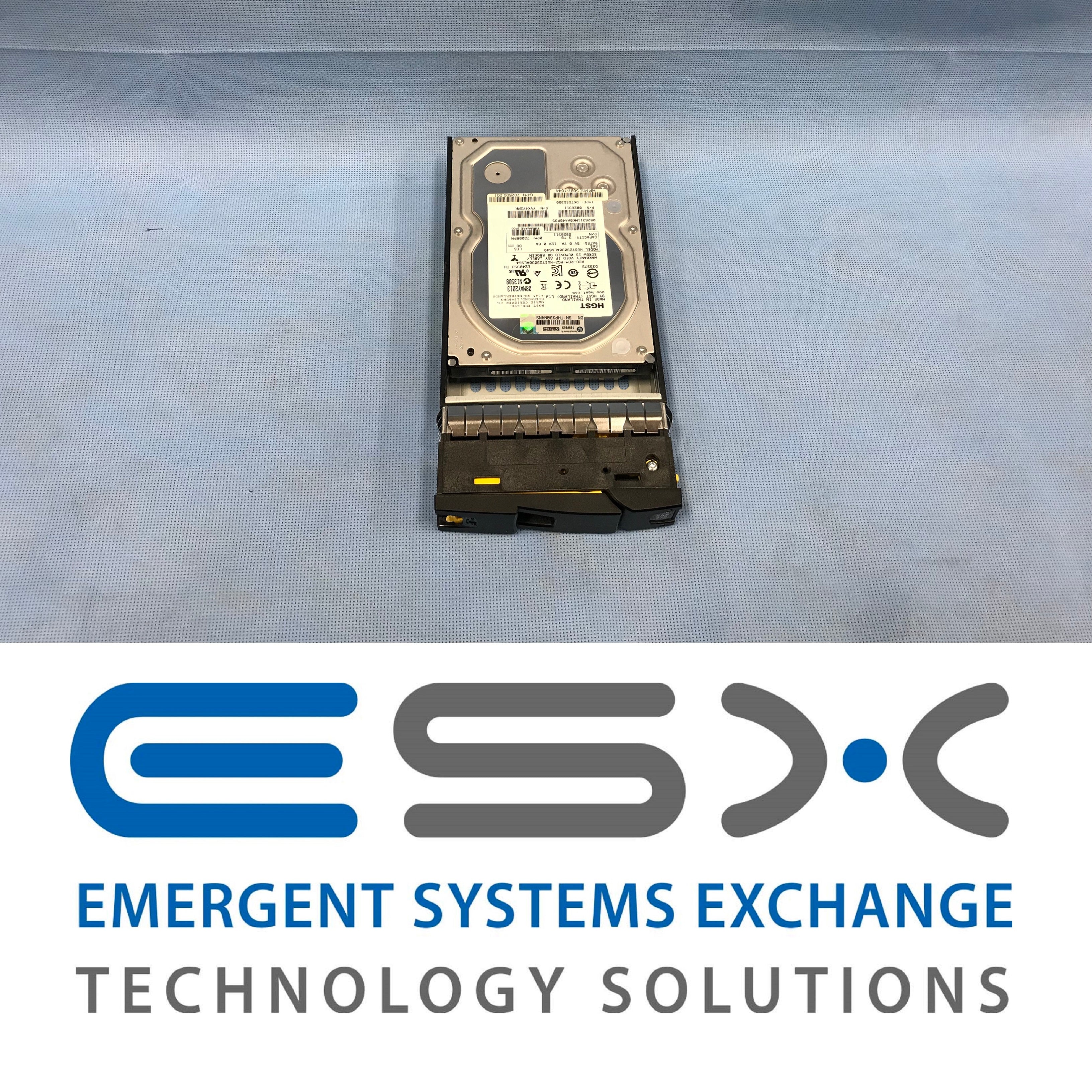 HPE 3PAR 3TB 7.2K SAS 6.0Gbps 3.5" HDD - PN: 697391