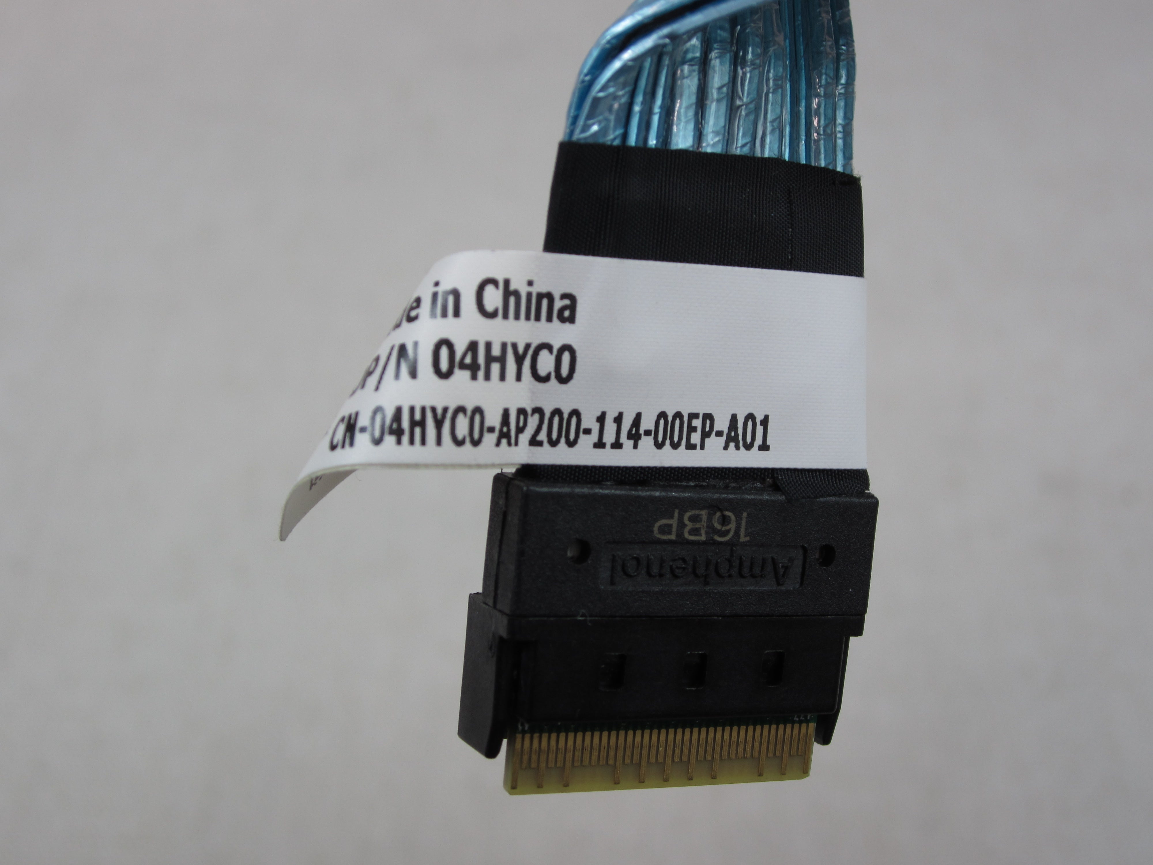 Dell 4HYC0 Front PERC to BP Slim SAS Cable PowerEdge R750 R7525 16x 2.5
