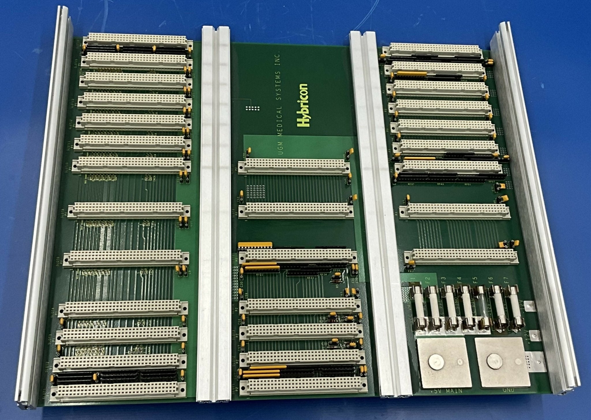 BACKPLANE BOARD (067-454 REV D/042-520 REV C) PHILIPS/HYBRICON