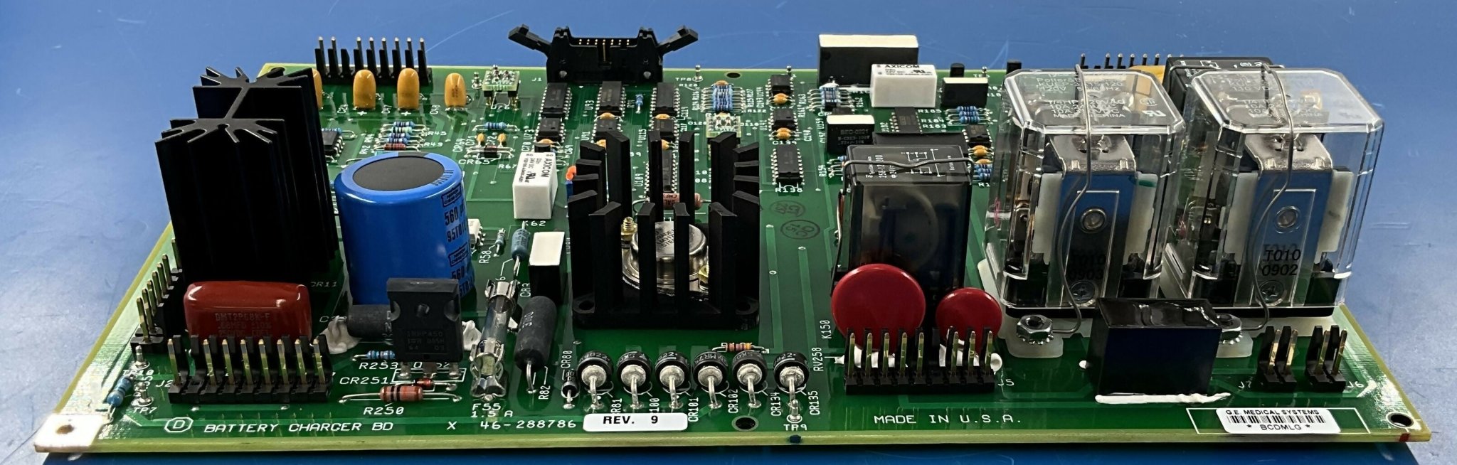 BATTERY CHARGER BOARD NEW (46-288786 G2 REV-9 GE