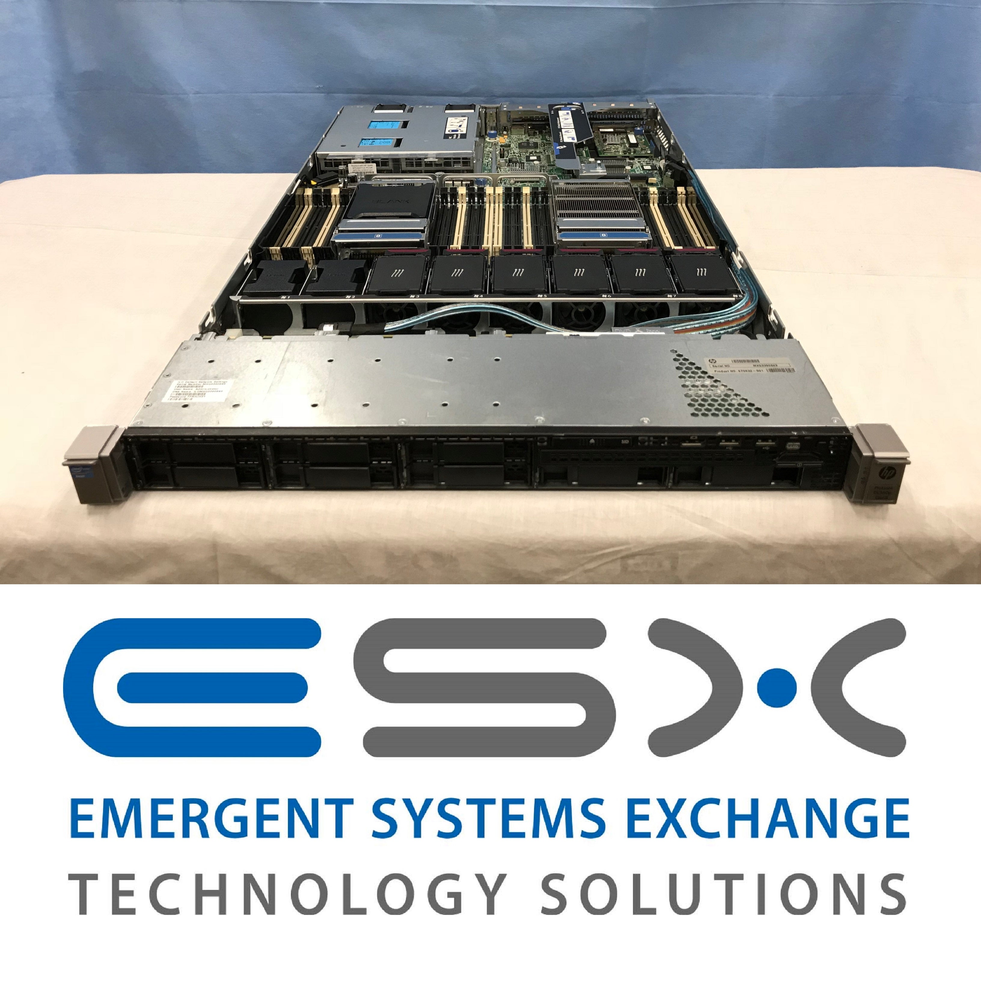 HP Proliant DL360p G8 Server - 2x Intel 12-Core E5-2697v2 @ 2.7GHz 32GB P420i