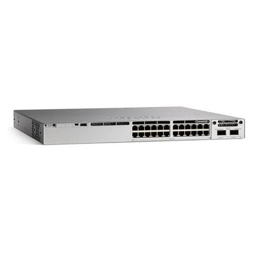 Cisco Catalyst C9200L-24PXG-2Y-E 24-Port mGig PoE+ Switch, 2x25G, Network Essentials