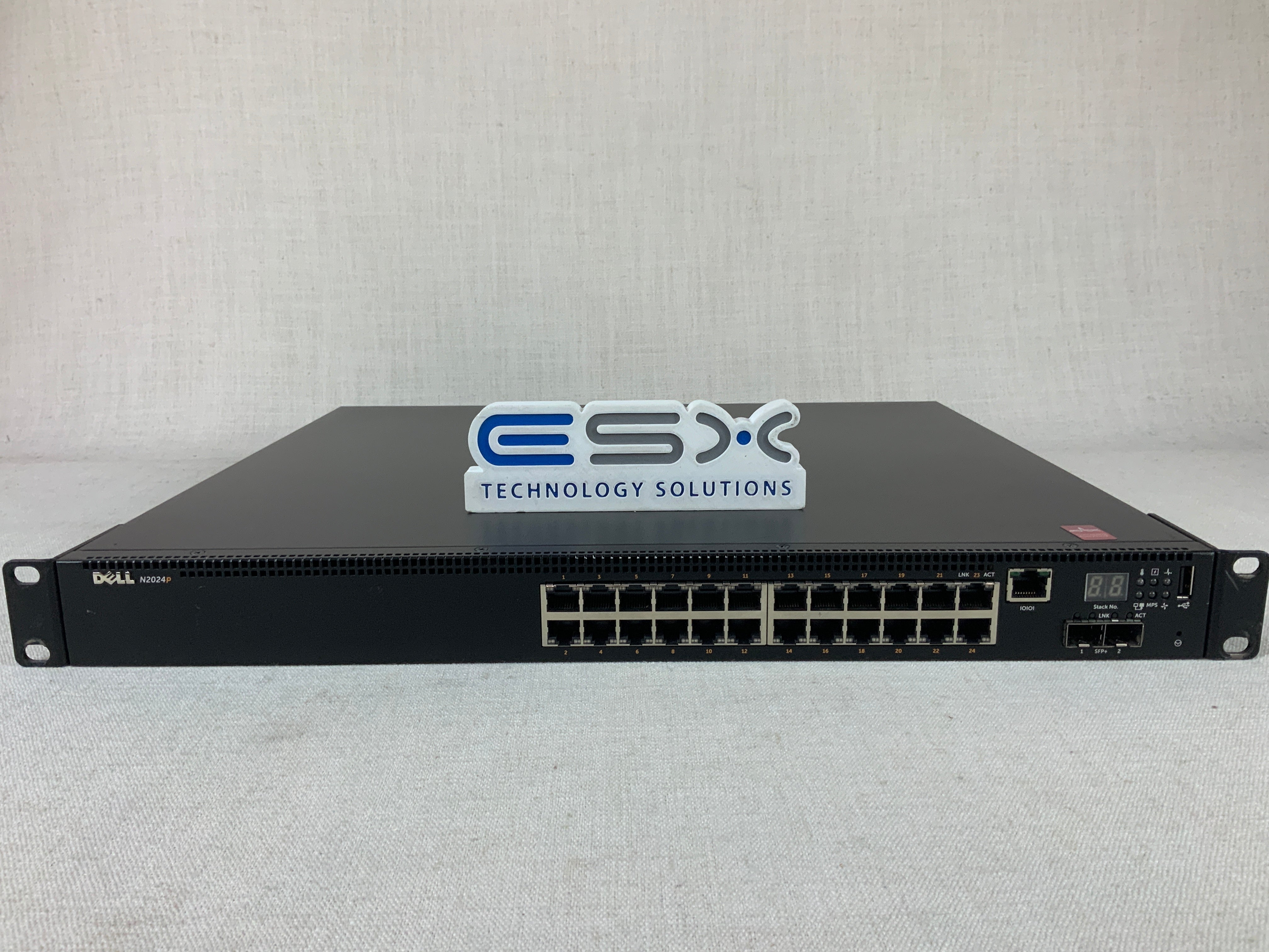 Dell Networking N2024P 24 Port Gigabit PoE, 2x 10G SFP+ Network Switch