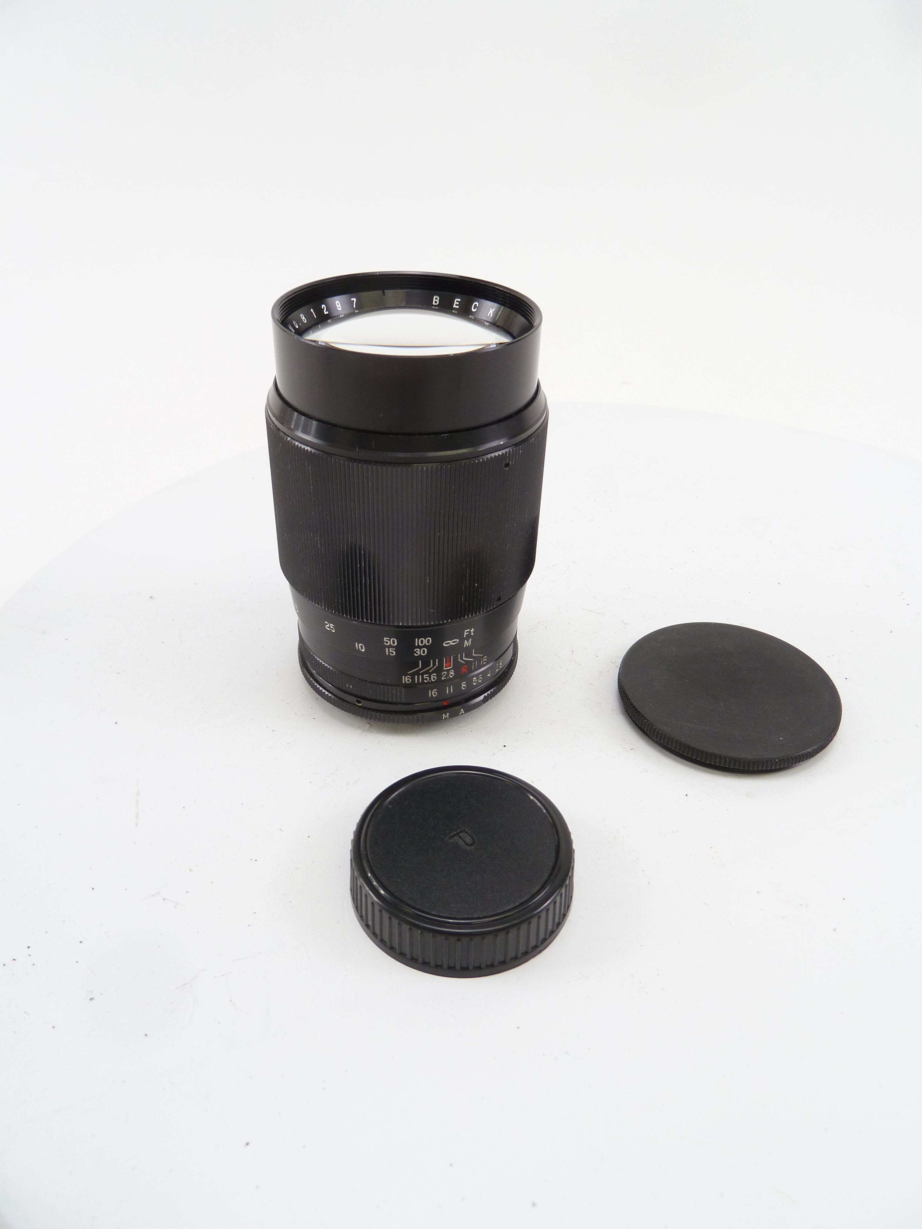 Beck 135MM f2.8 M42 or Pentax Screw Mount Lens