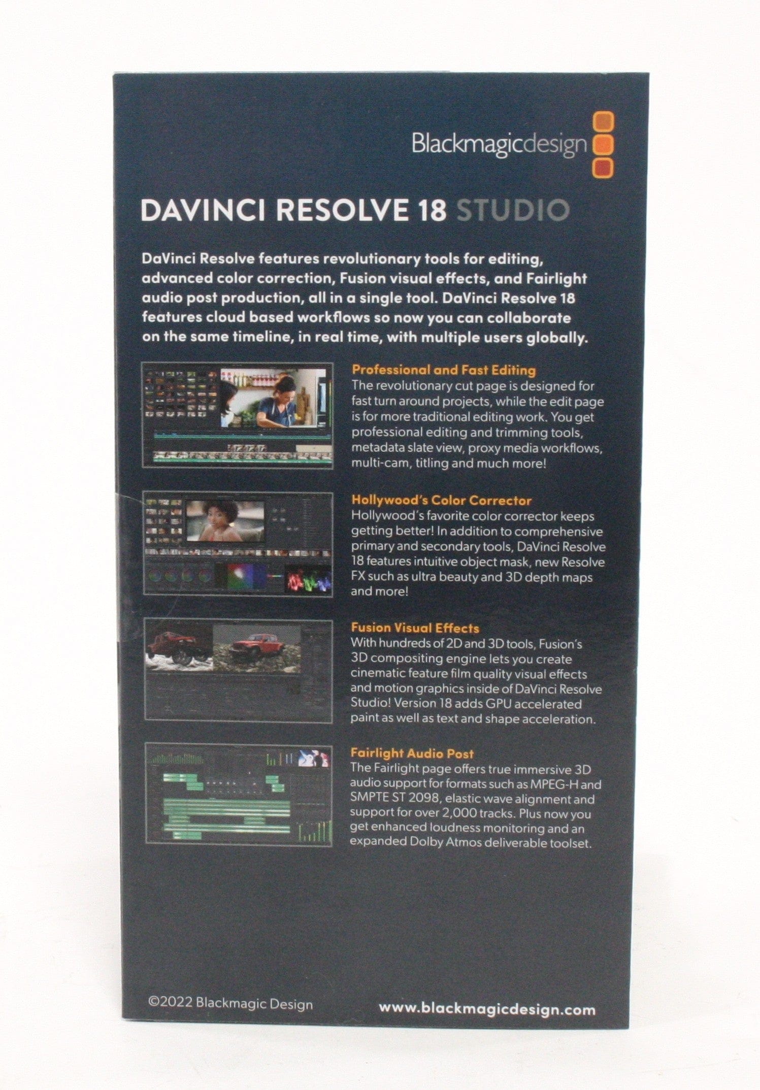 Blackmagic DaVinci Resolve 18 Studio
