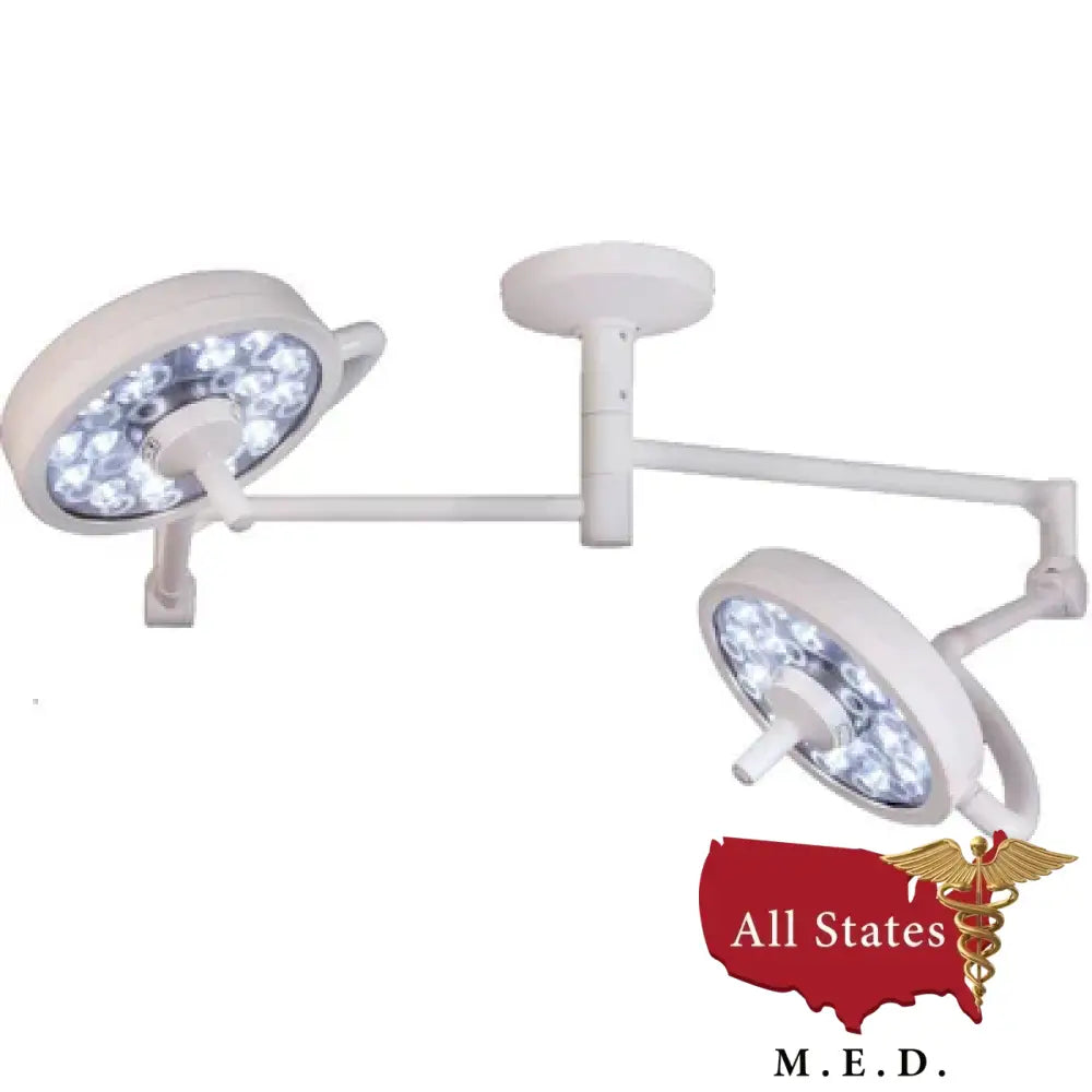 Bovie MI-750 LED Procedure Light - Dual Ceiling Mount