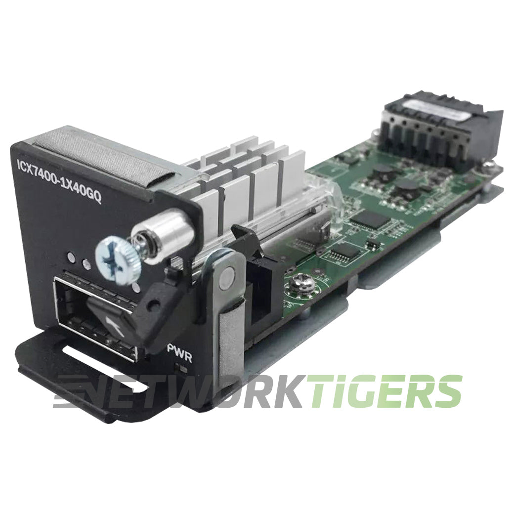 Ruckus Brocade ICX7400-1X40GQ ICX 7450 1x 40GB QSFP+ Switch Module