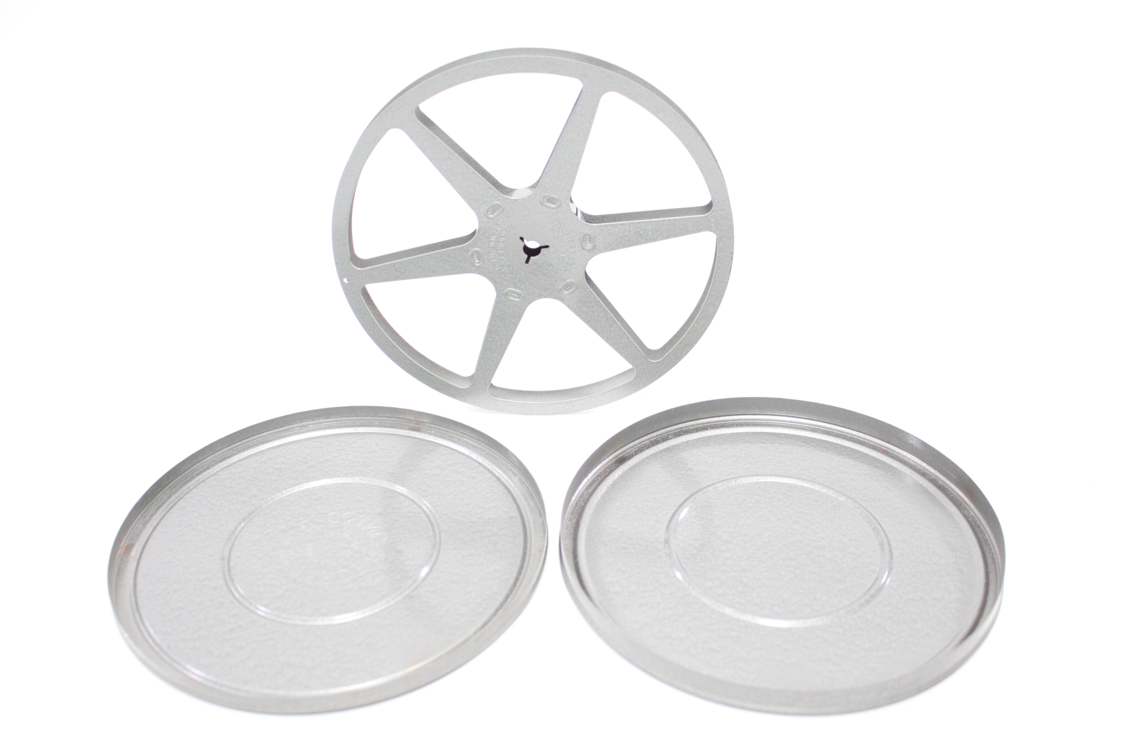 Brumberger Co. 8mm Film Canisters and Reels (Set of 3)