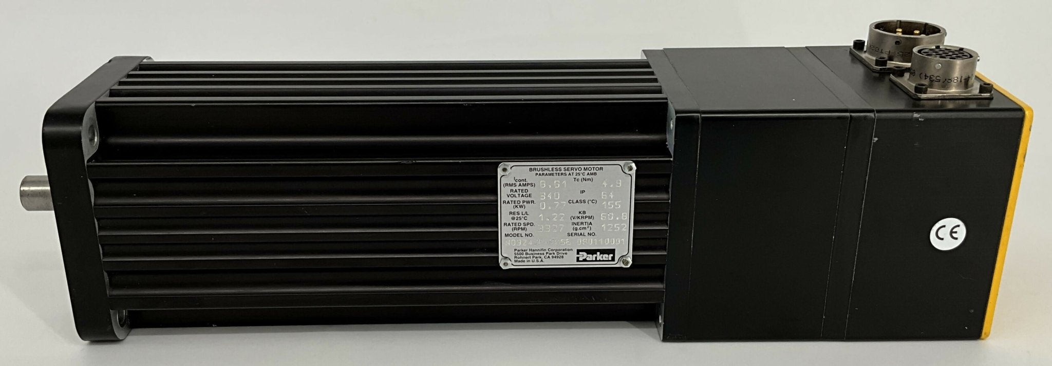 BRUSHLESS SERVO MOTOR (N0924JE-KMSB) SIEMENS/PARKER