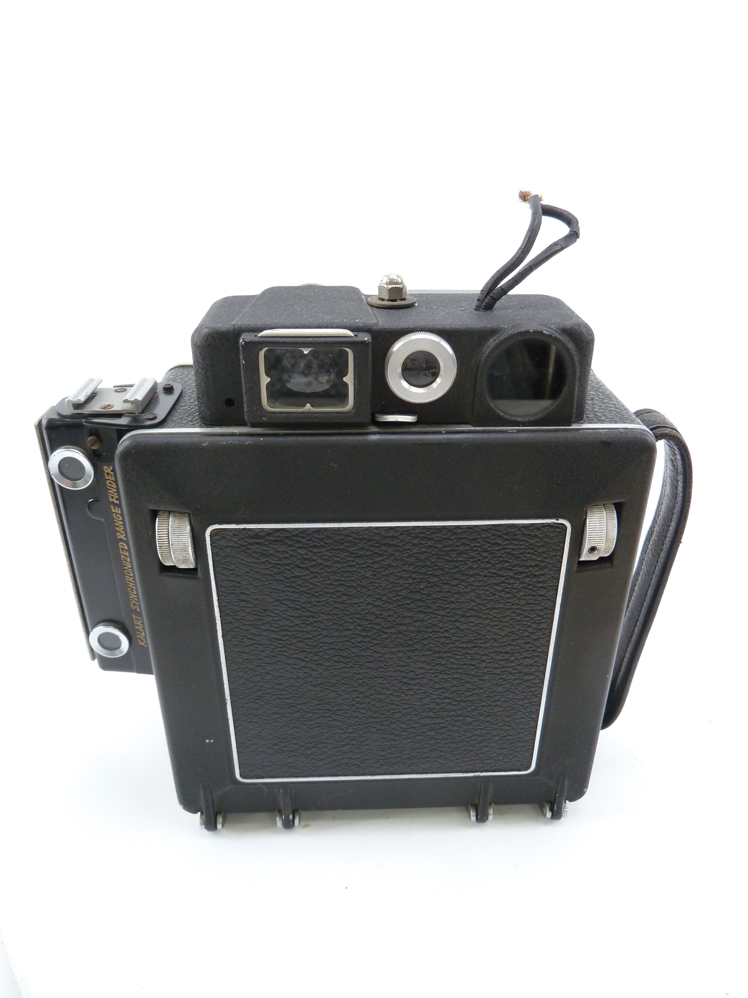 Busch Pressman Model D 4X5 Camera with Wollensak 135MM f4.7 Raptor Lens