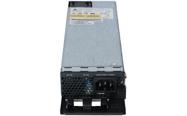 Cisco 715W Power Supply for C3KX Series Switches - Compatible with Cisco Catalyst 3K-X switches - Server Power Supply