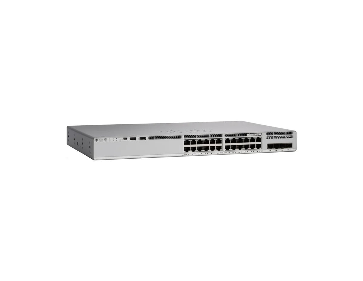 Cisco Catalyst C9200-24P-A 24-Port Full PoE+ Switch, Network Advantage