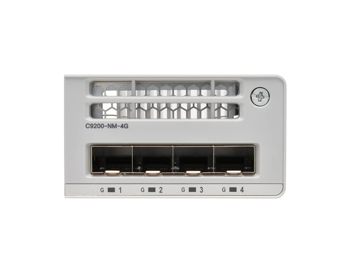 Cisco C9200-NM-4G Network Module for Catalyst 9200 Series (4x1G SFP Ports)