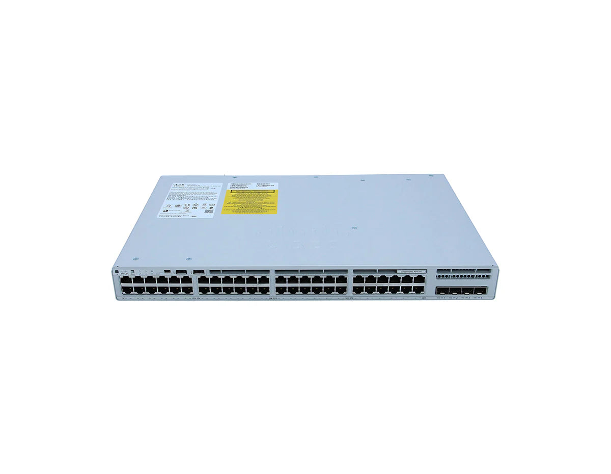 Cisco Catalyst C9200L-48P-4X-A 48-Port Full PoE+ Switch with 4x10G SFP+ Uplinks, Network Advantage