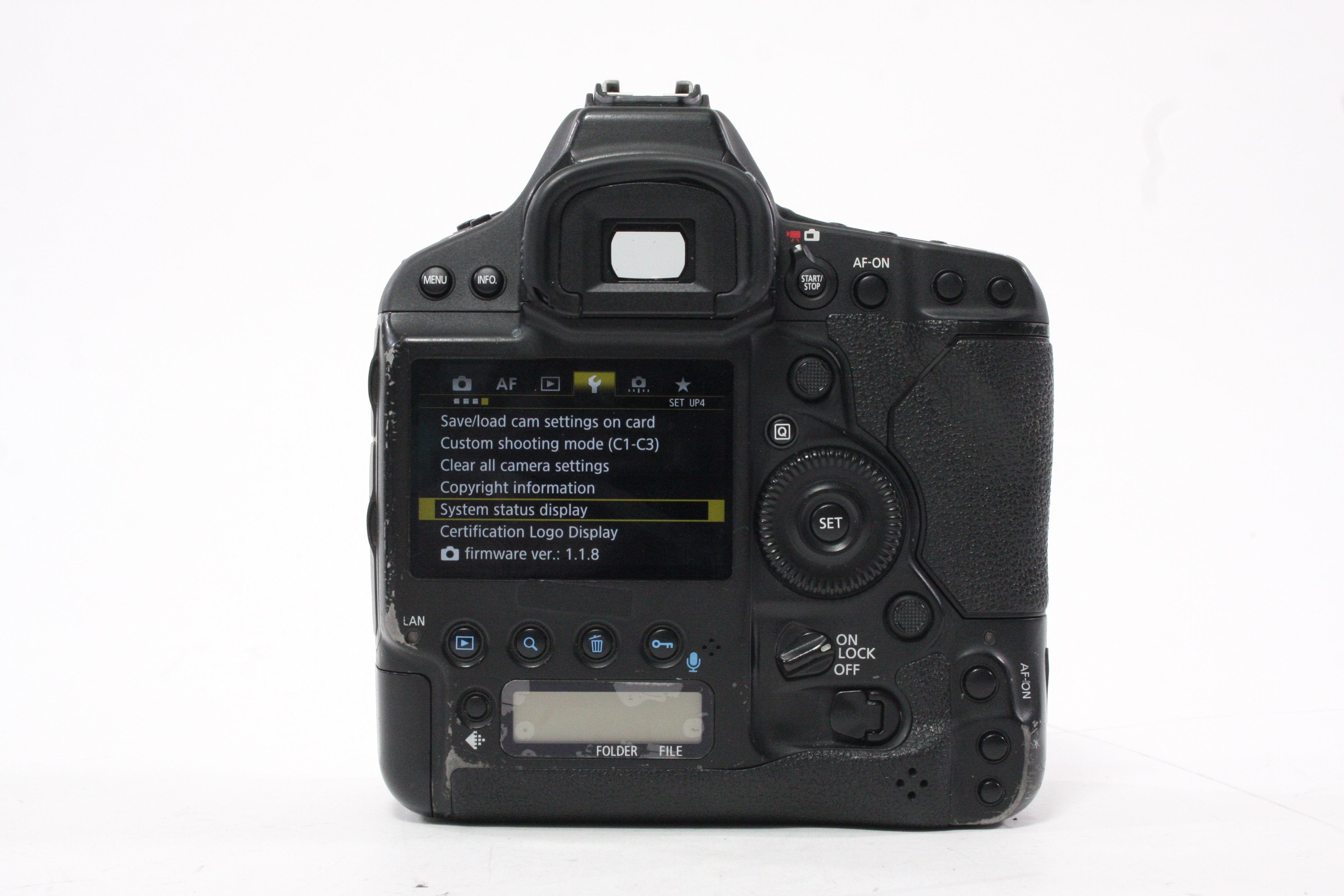 Canon 1DX Mark II DSLR Camera Body with Shutter Count 438,000