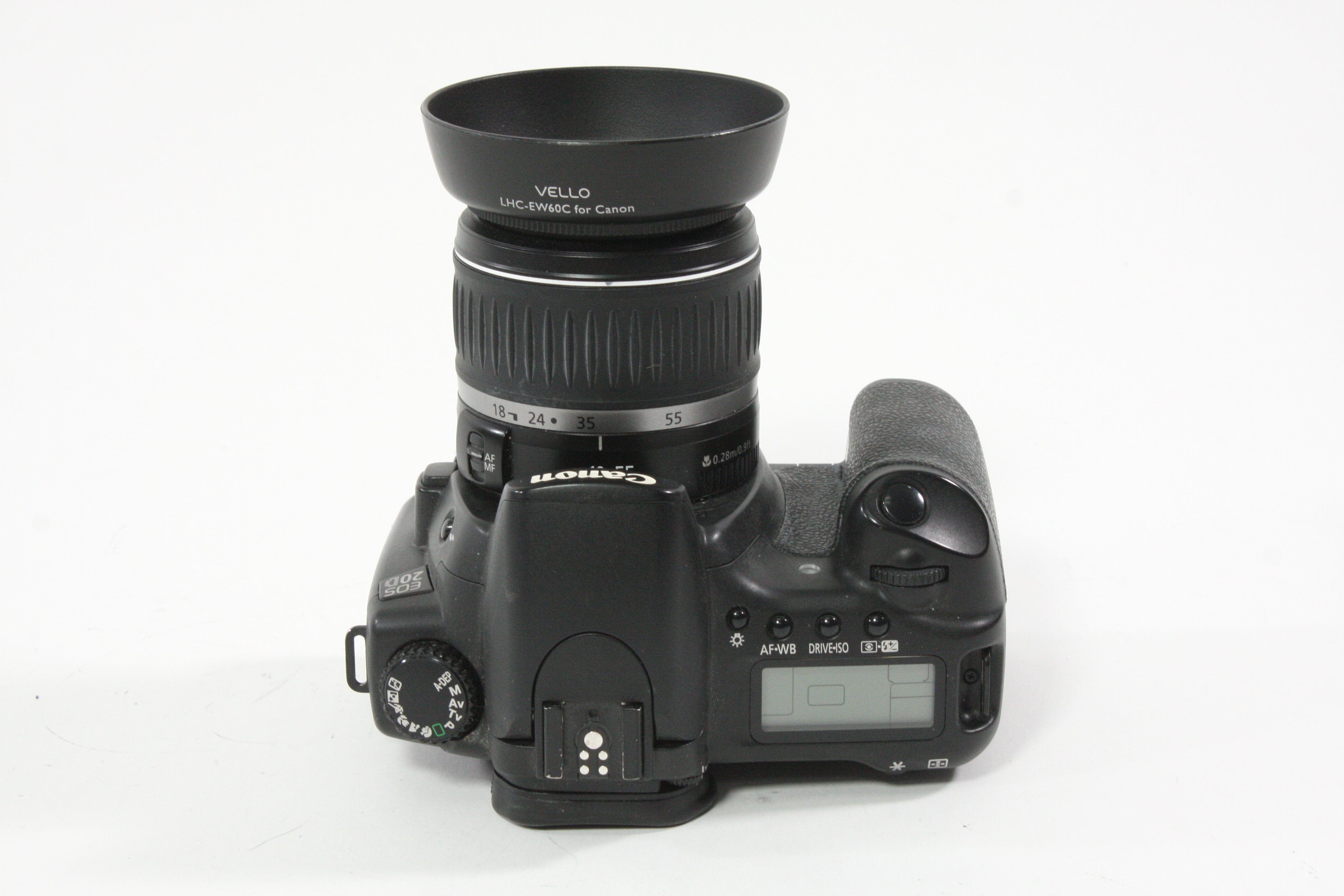Canon 20D w/18-55mm F3.5-5.6 II
