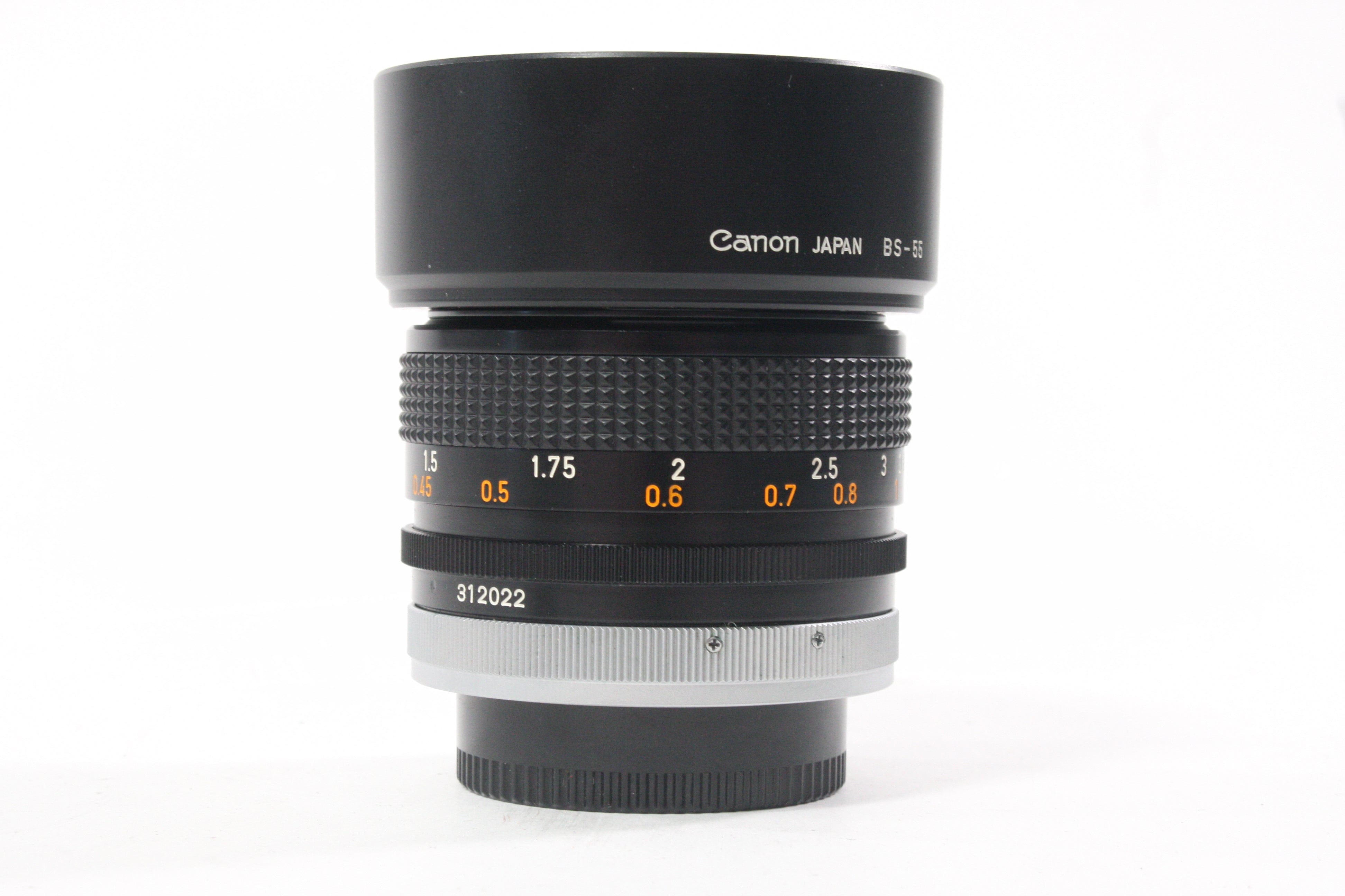 Canon 50mm f/1.4 S.S.C. Lens for Canon FD Mount