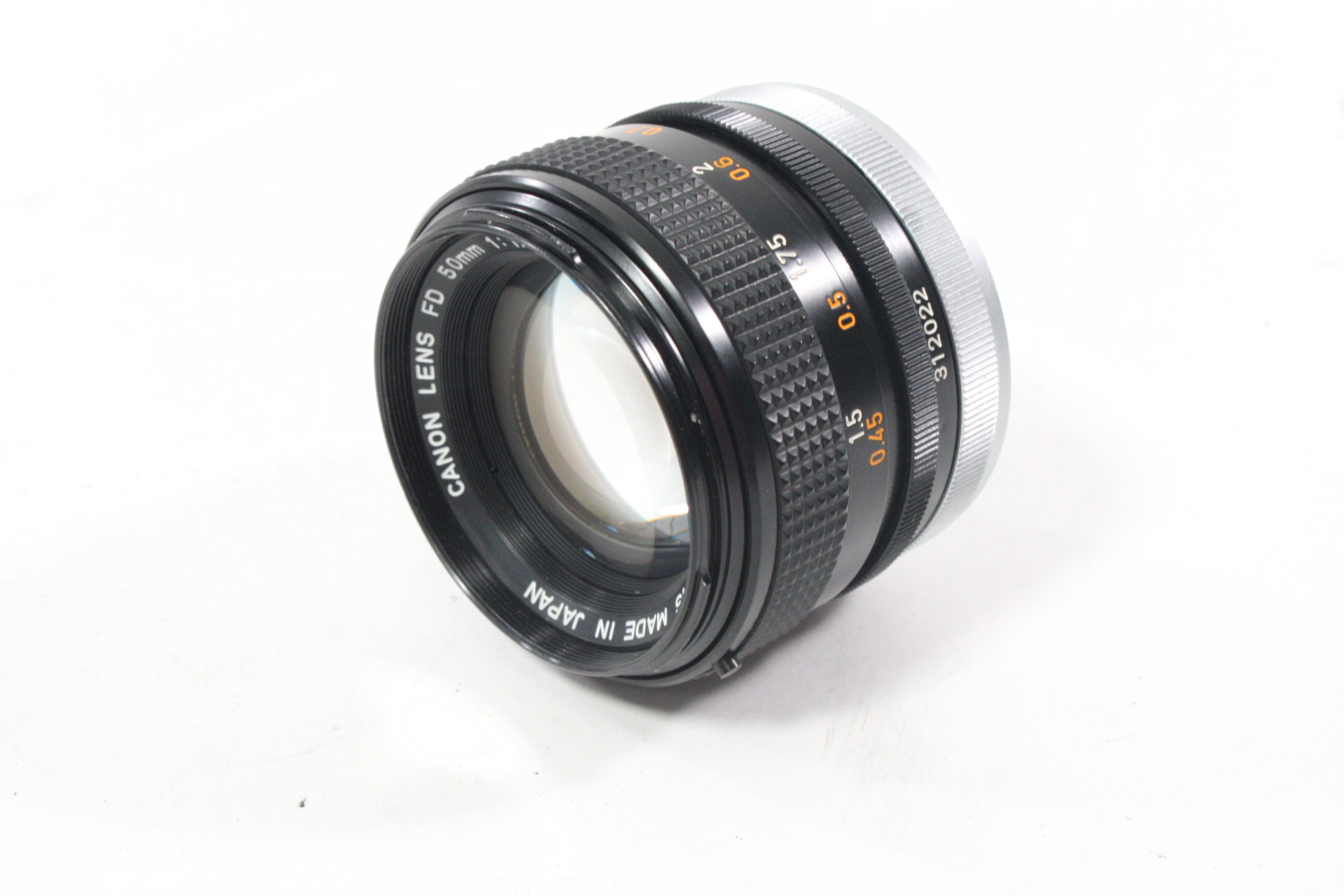 Canon 50mm f/1.4 S.S.C. Lens for Canon FD Mount