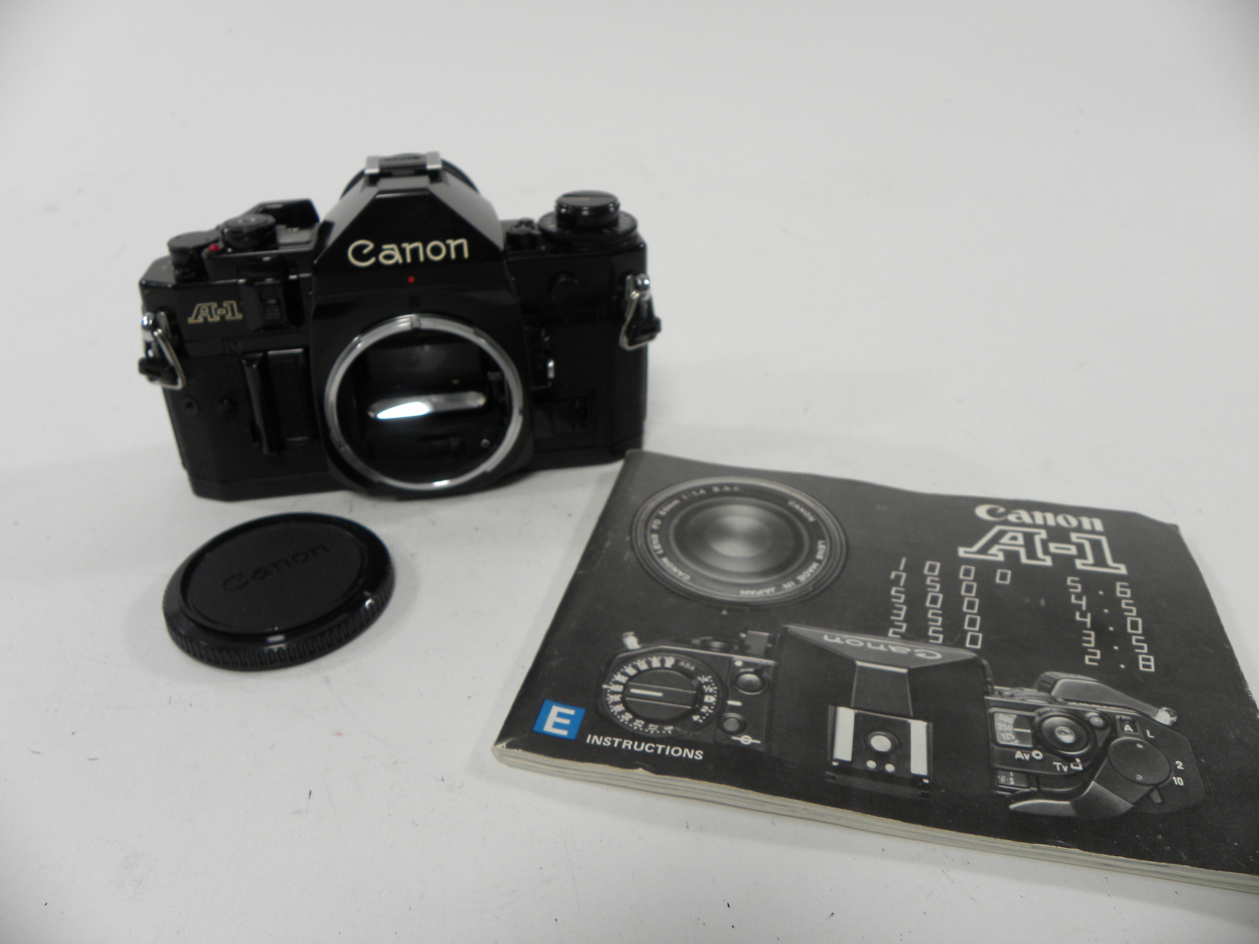 Canon A-1 35mm SLR (Black) Body Only