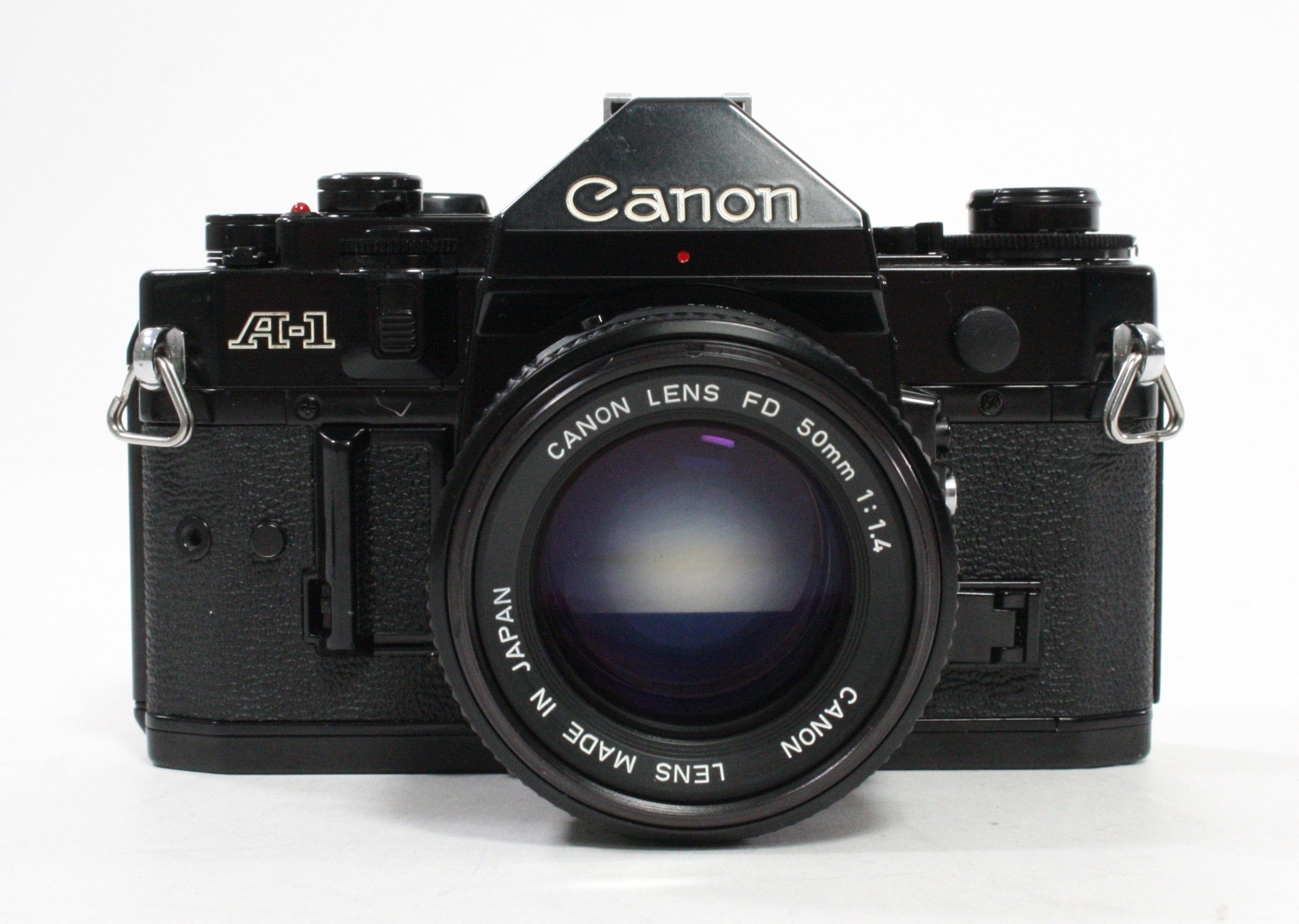 Canon A-1 SLR Camera with 50mm f/1.4 NFD Lens