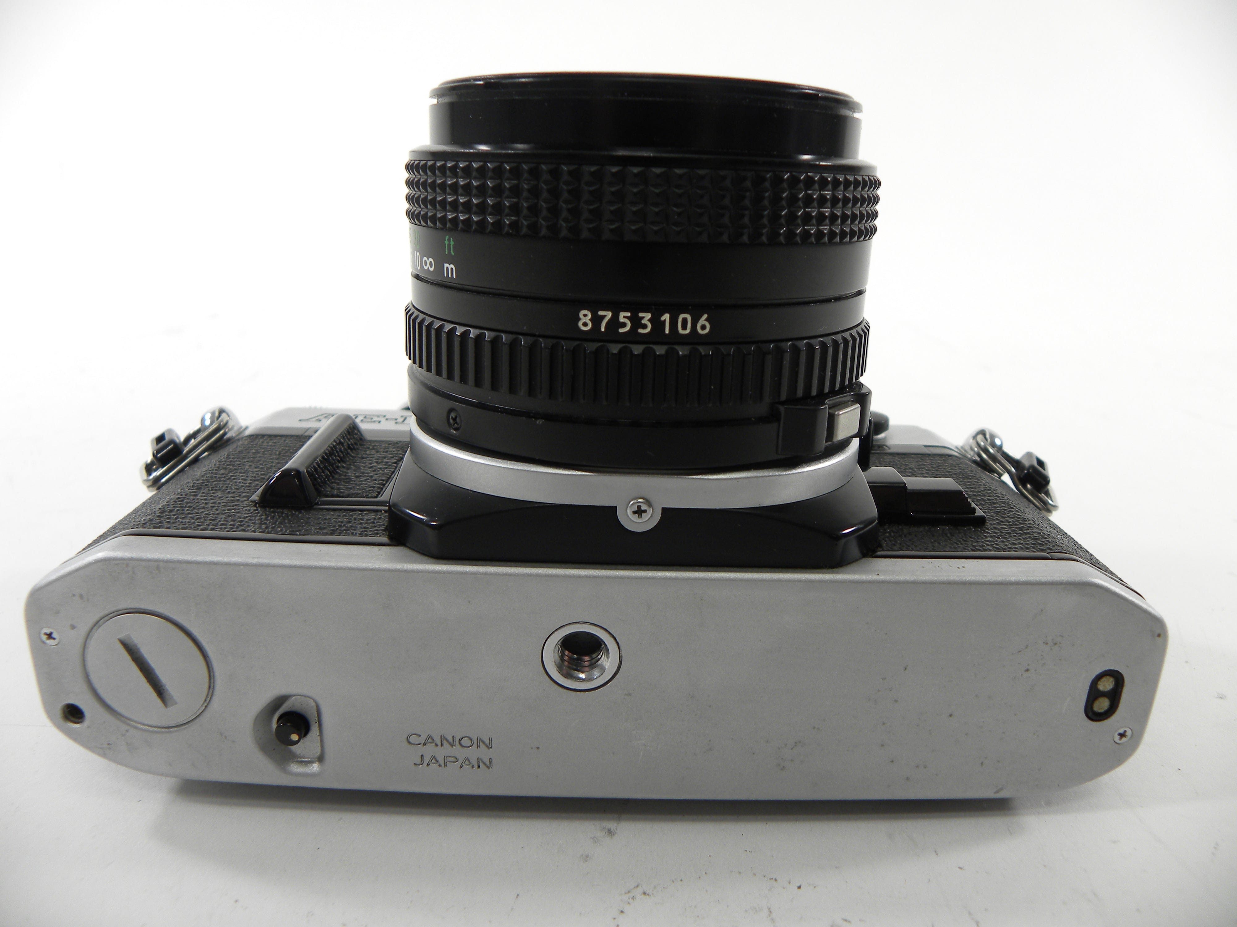 Canon AE-1 35mm SLR Camera w/50mm f1.8