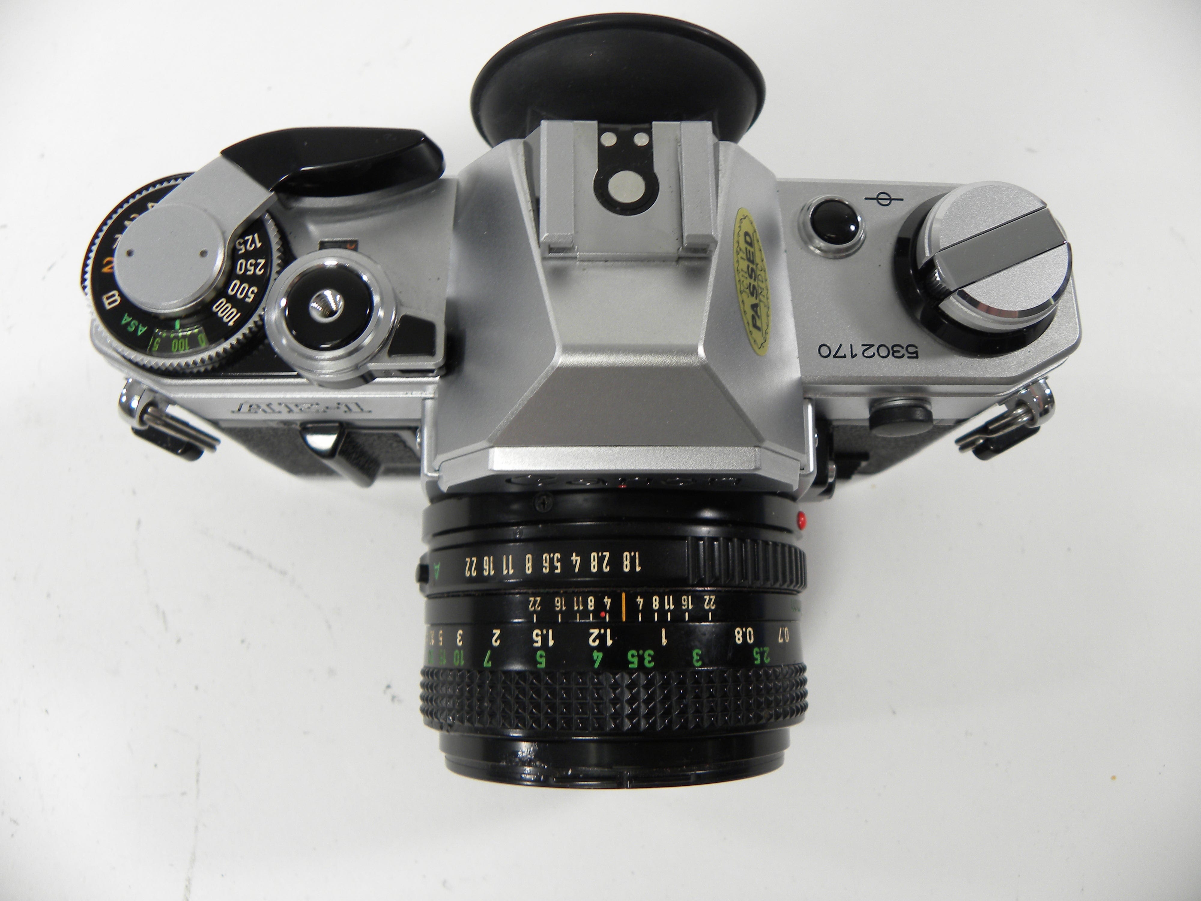 Canon AE-1 35mm SLR Camera w/FD 50mm f1.8