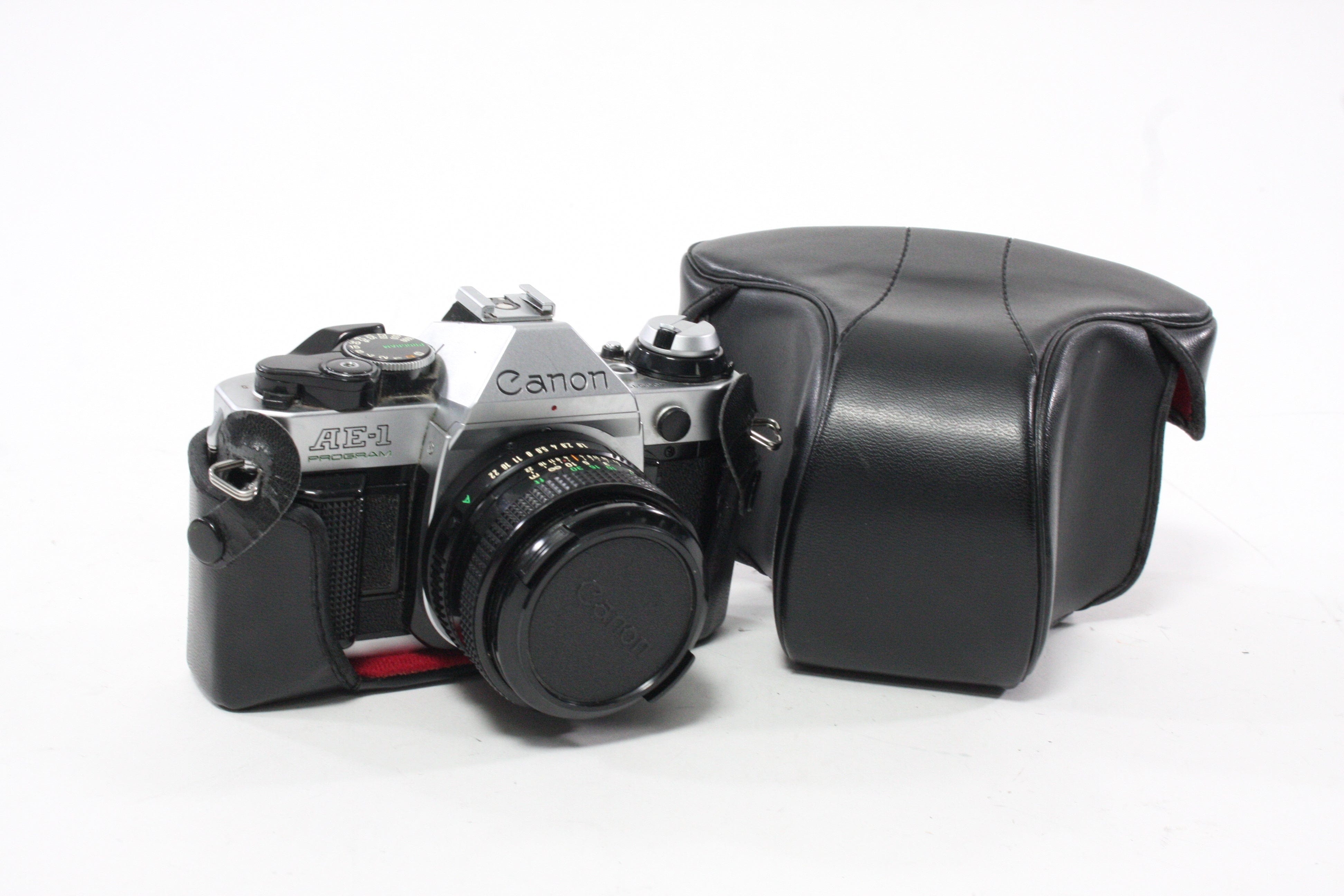 Canon AE-1 35mm SLR Camera with 50mm f/1.8 FD Lens