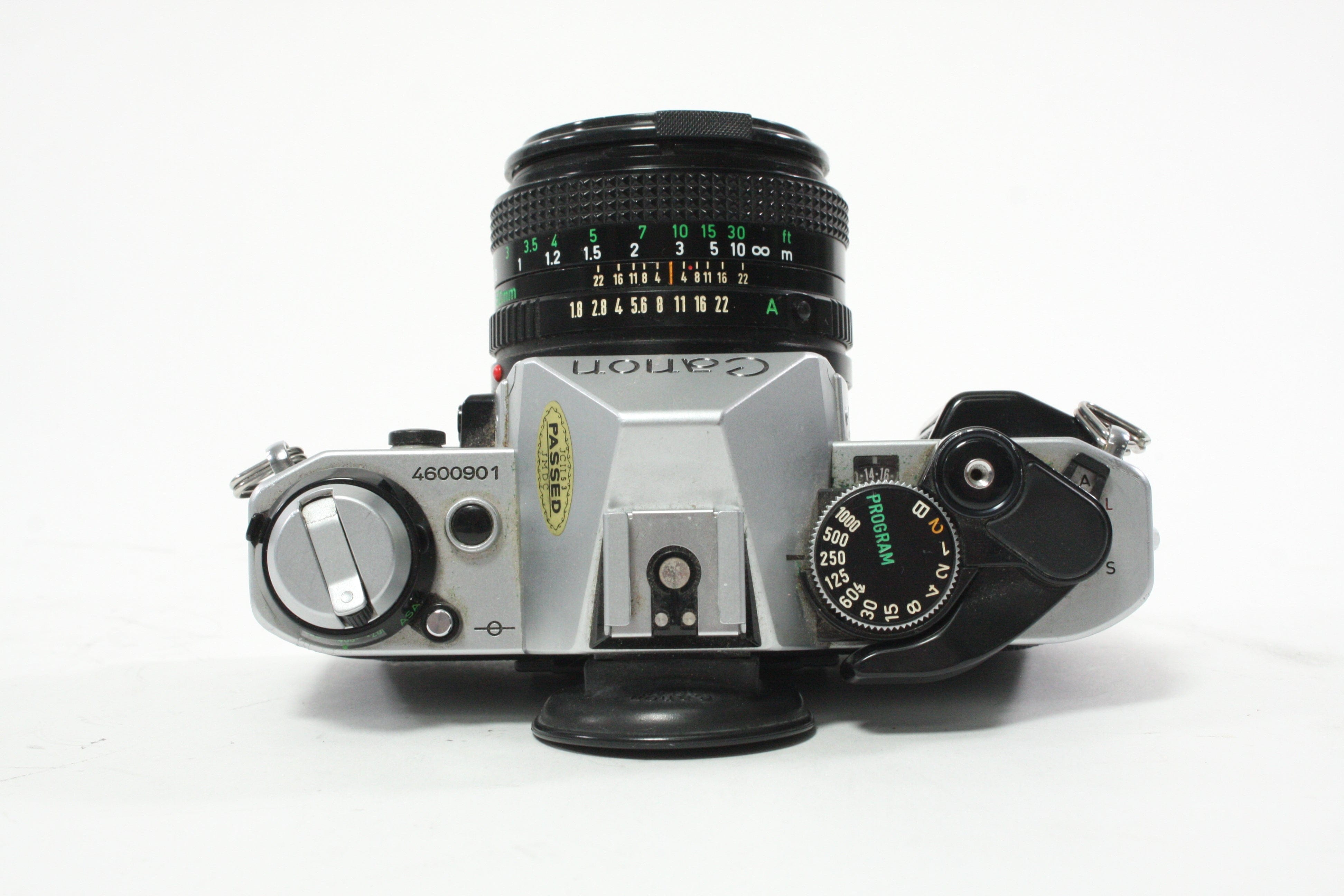 Canon AE-1 35mm SLR Camera with 50mm f/1.8 FD Lens