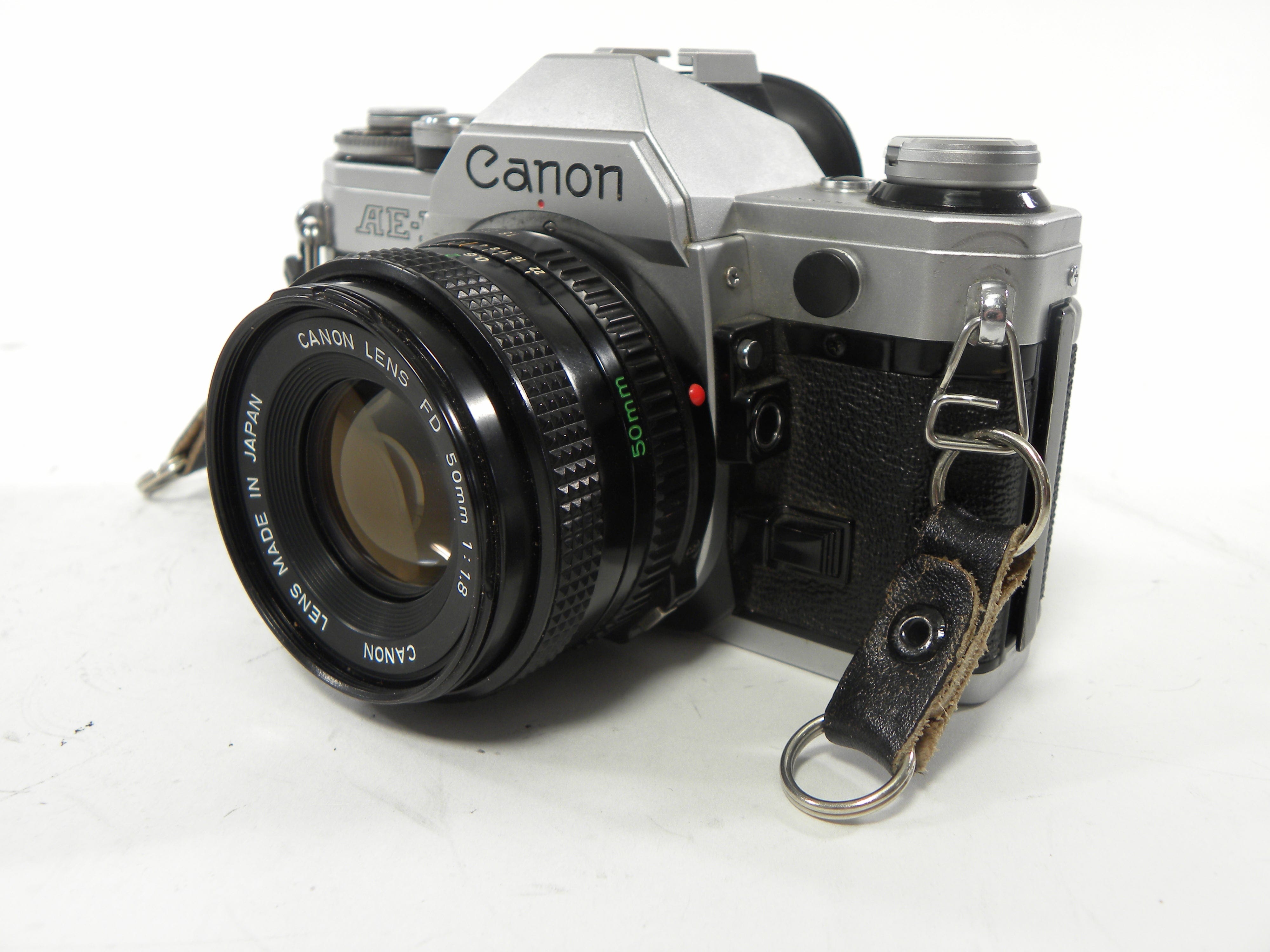 Canon AE-1 35mm SLR w/FD 50mm f1.8