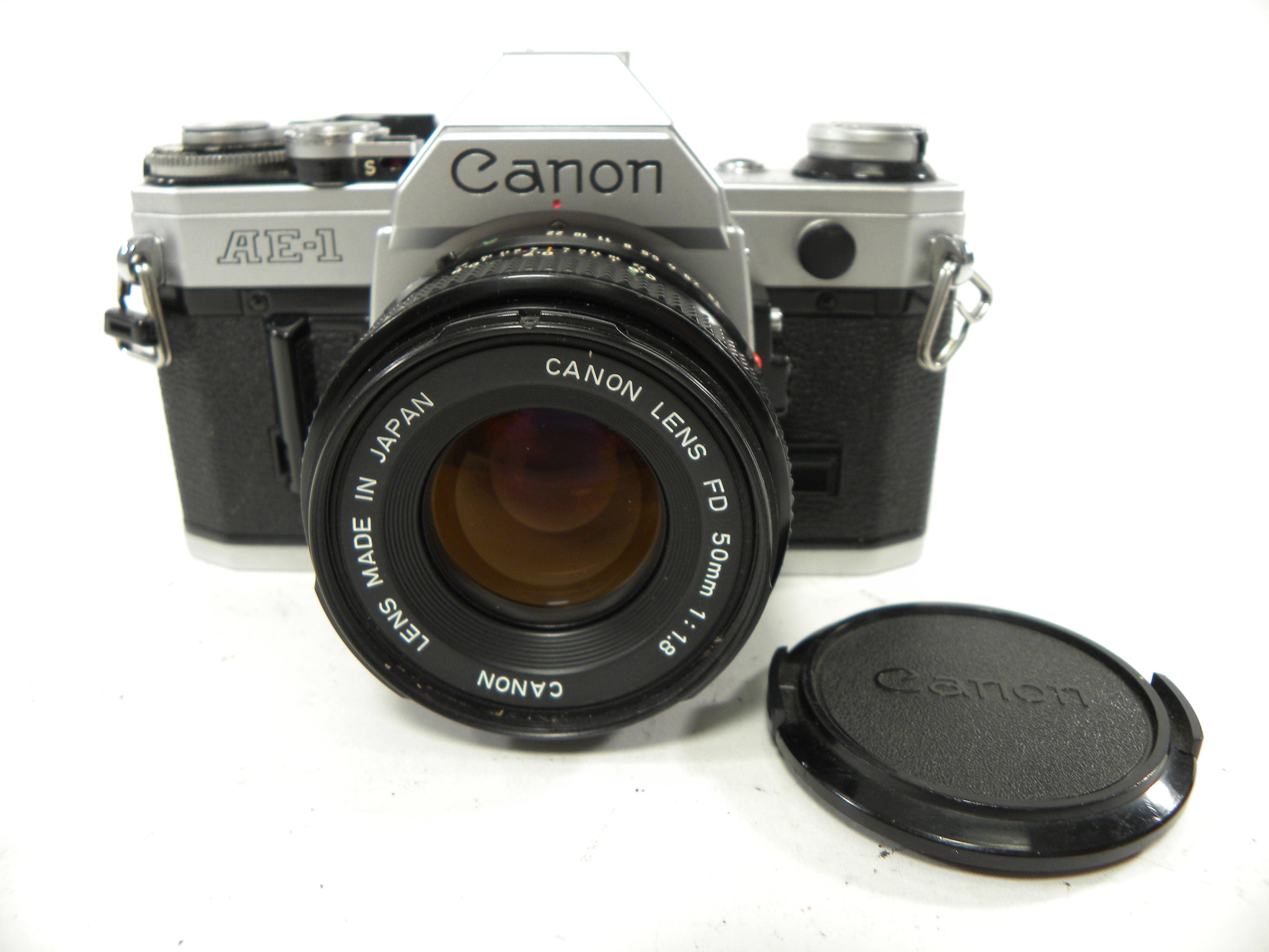 Canon AE-1 35mm SLR w/FD 50mm f1.8