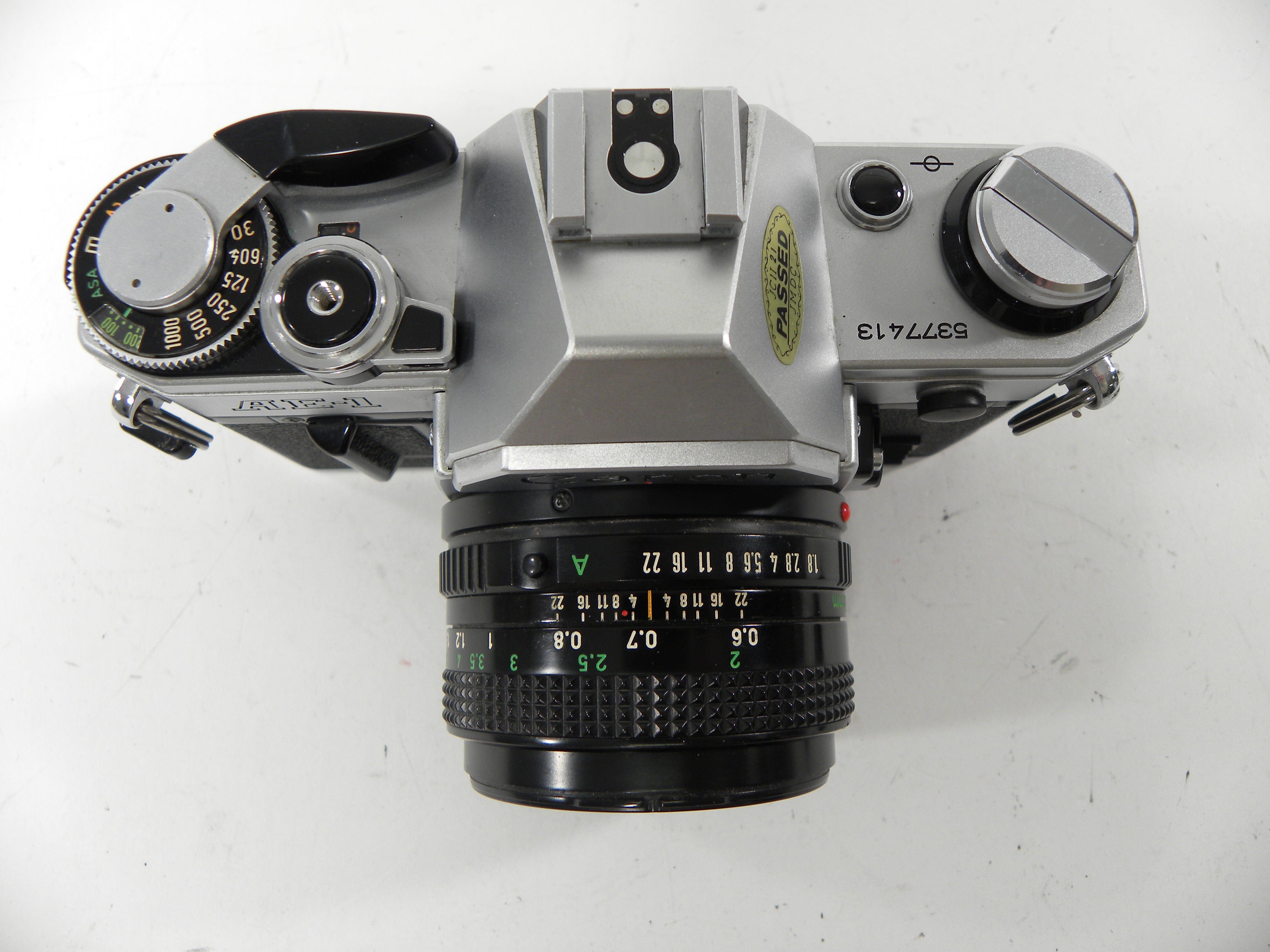 Canon AE-1 35mm SLR w/FD 50mm f1.8
