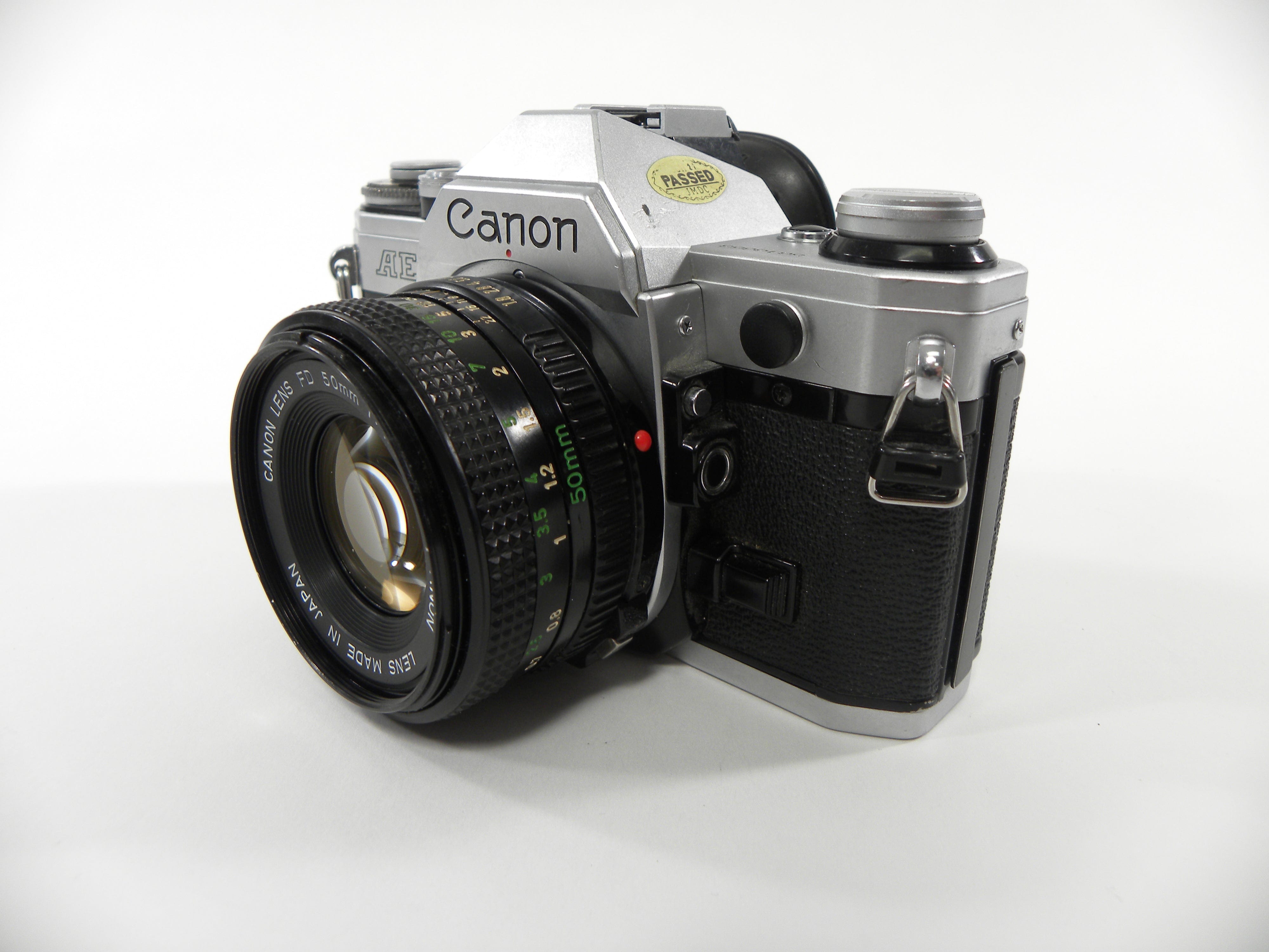 Canon AE-1 35mm SLR w/FD 50mm f1.8