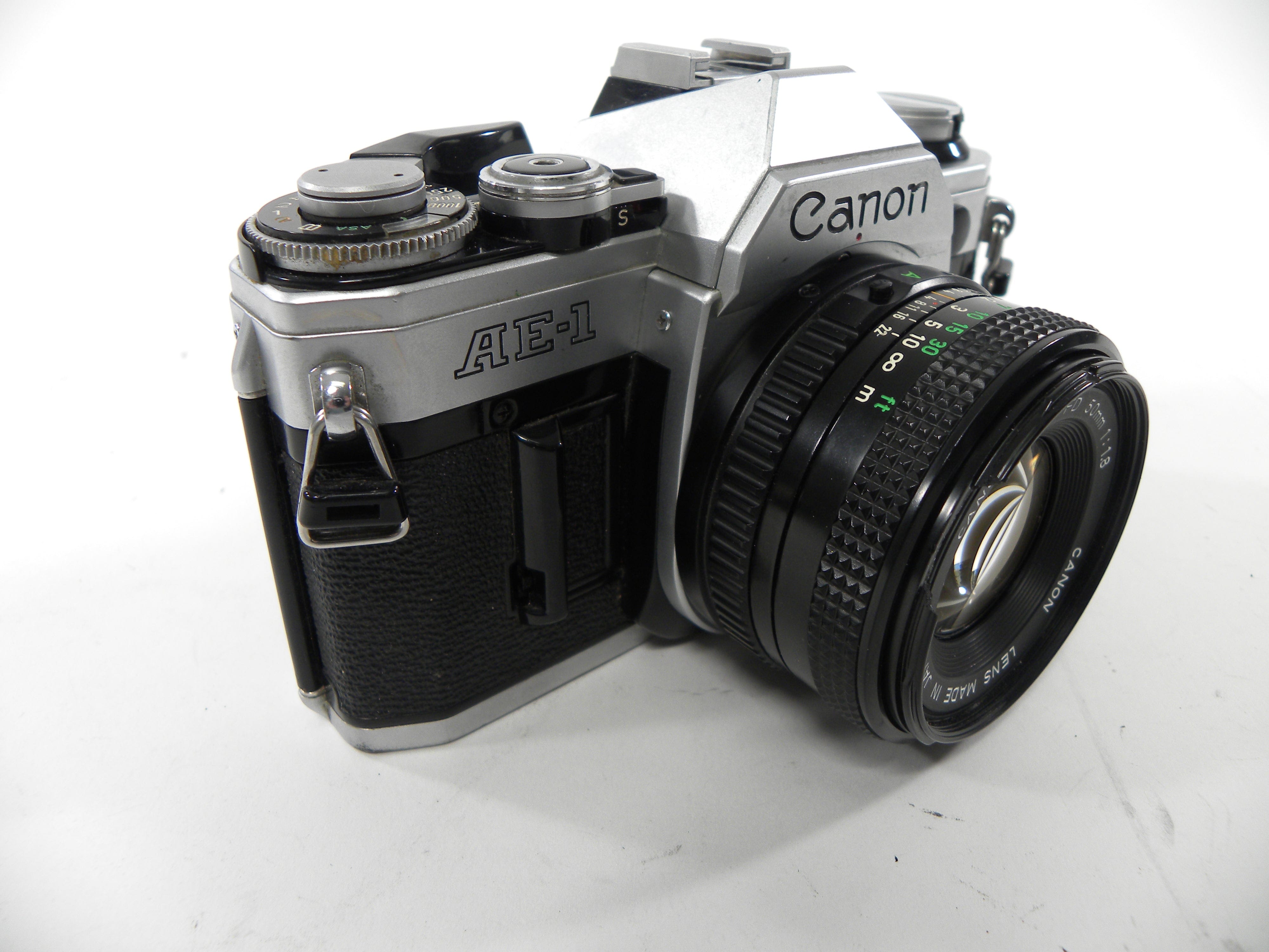 Canon AE-1 35mm SLR w/FD 50mm f1.8