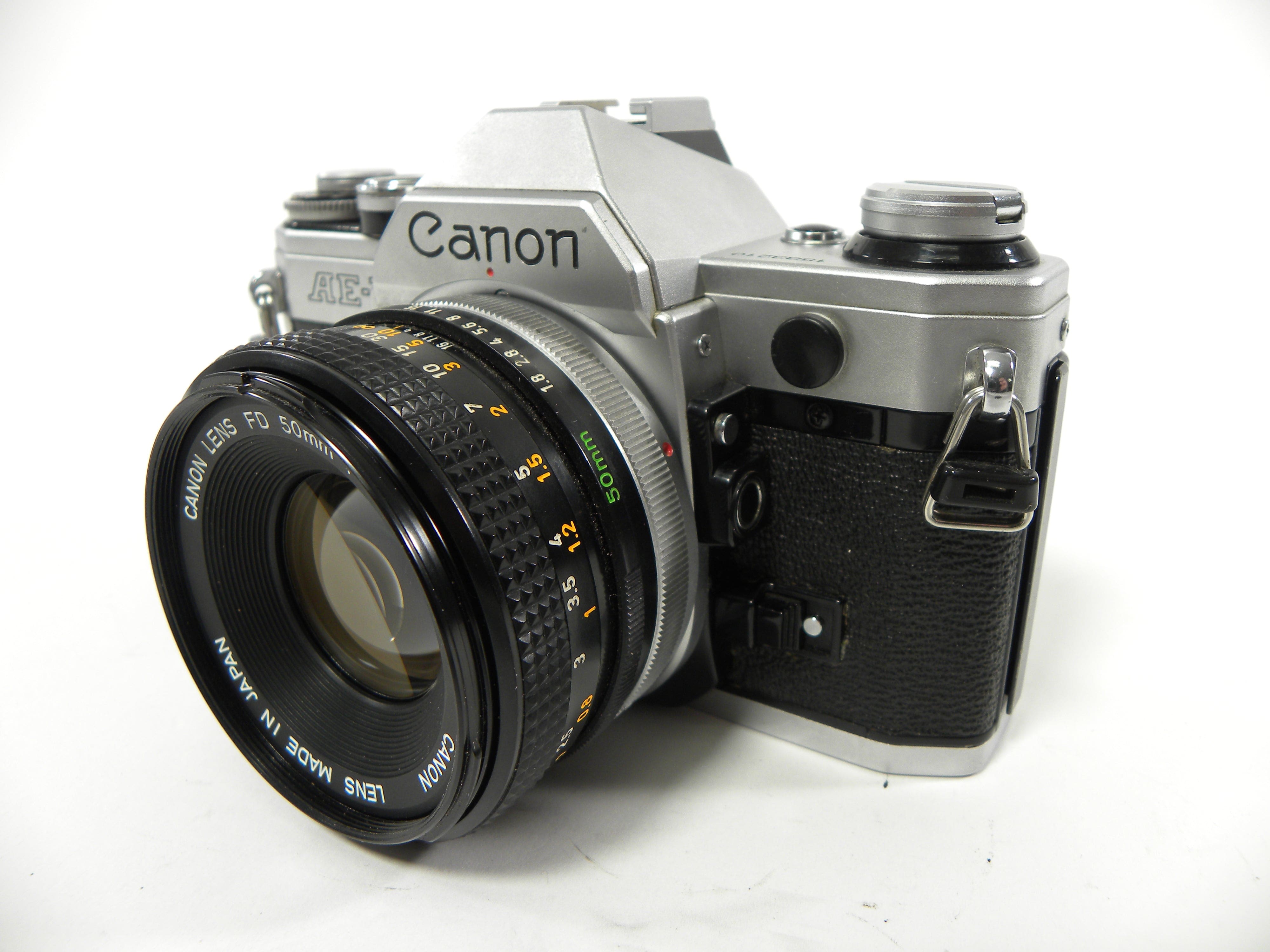 Canon AE-1 35mm SLR w/FD 50mm f1.8 S.C.
