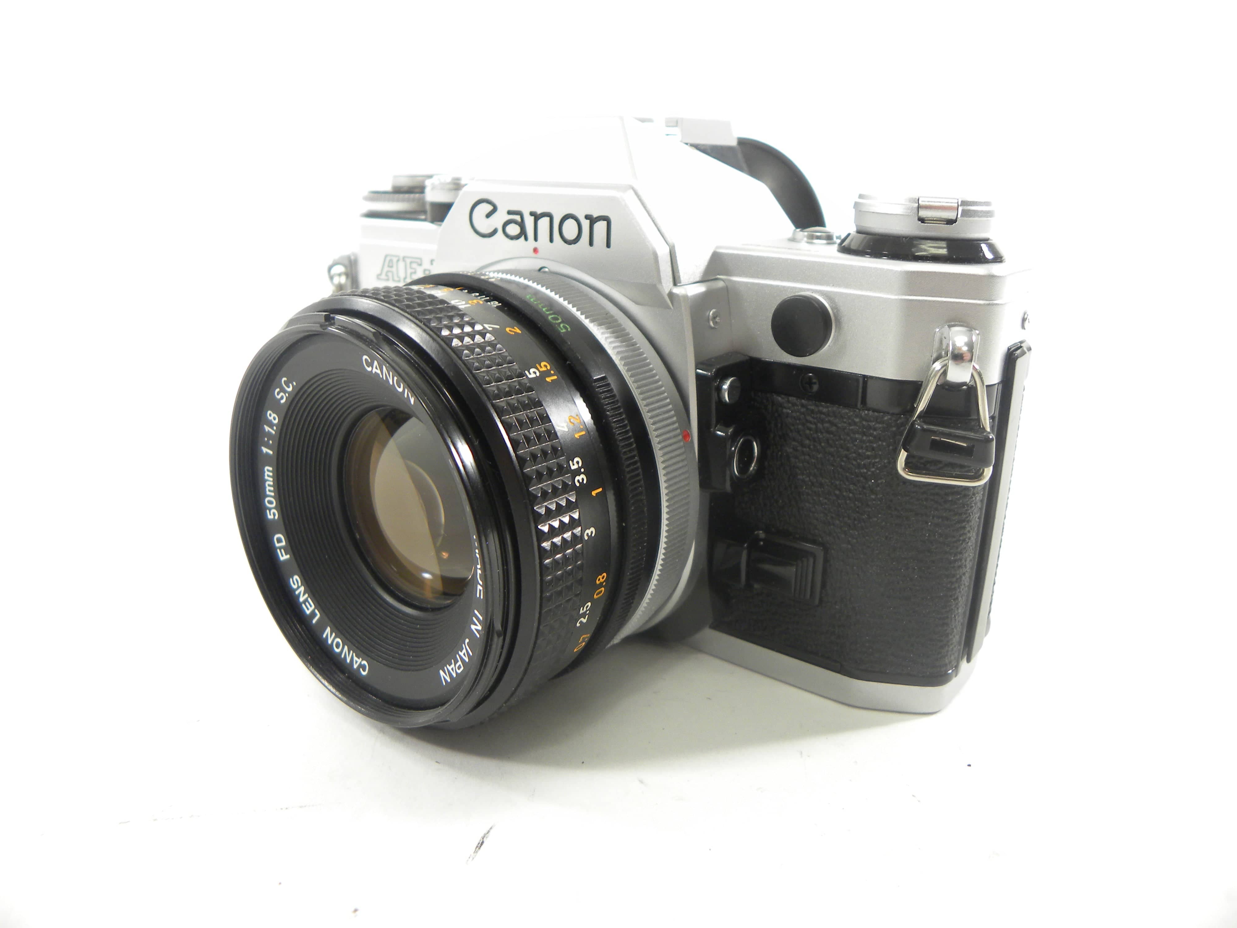 Canon AE-1 35mm SLR w/FD 50mm f1.8 S.C.