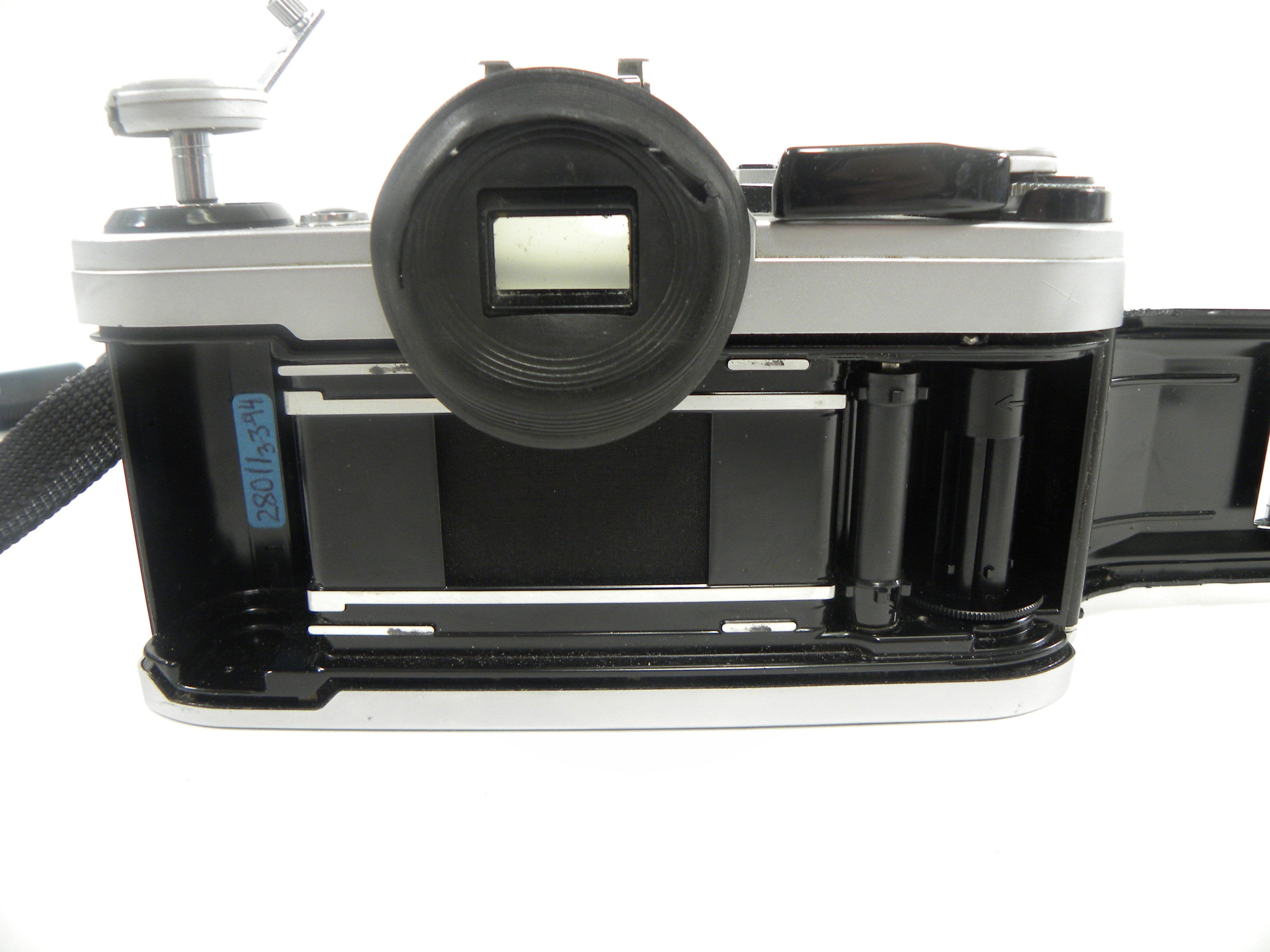 Canon AE-1 35mm SLR with a 50mm f/1.8 S.C. FD Lens