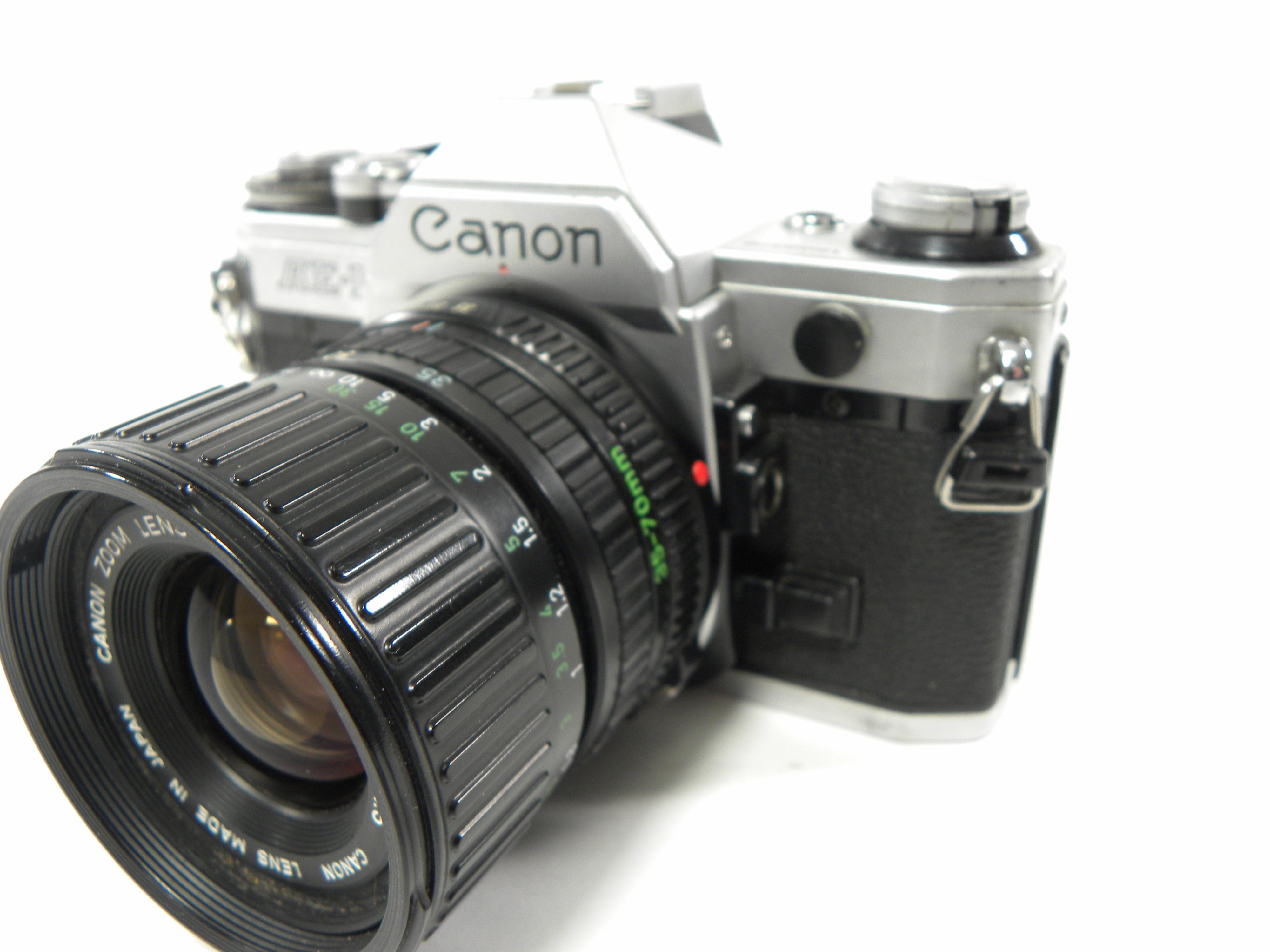 Canon AE-1 35mm SLR w/FD Zoom 35-70mm f3.5-4.5