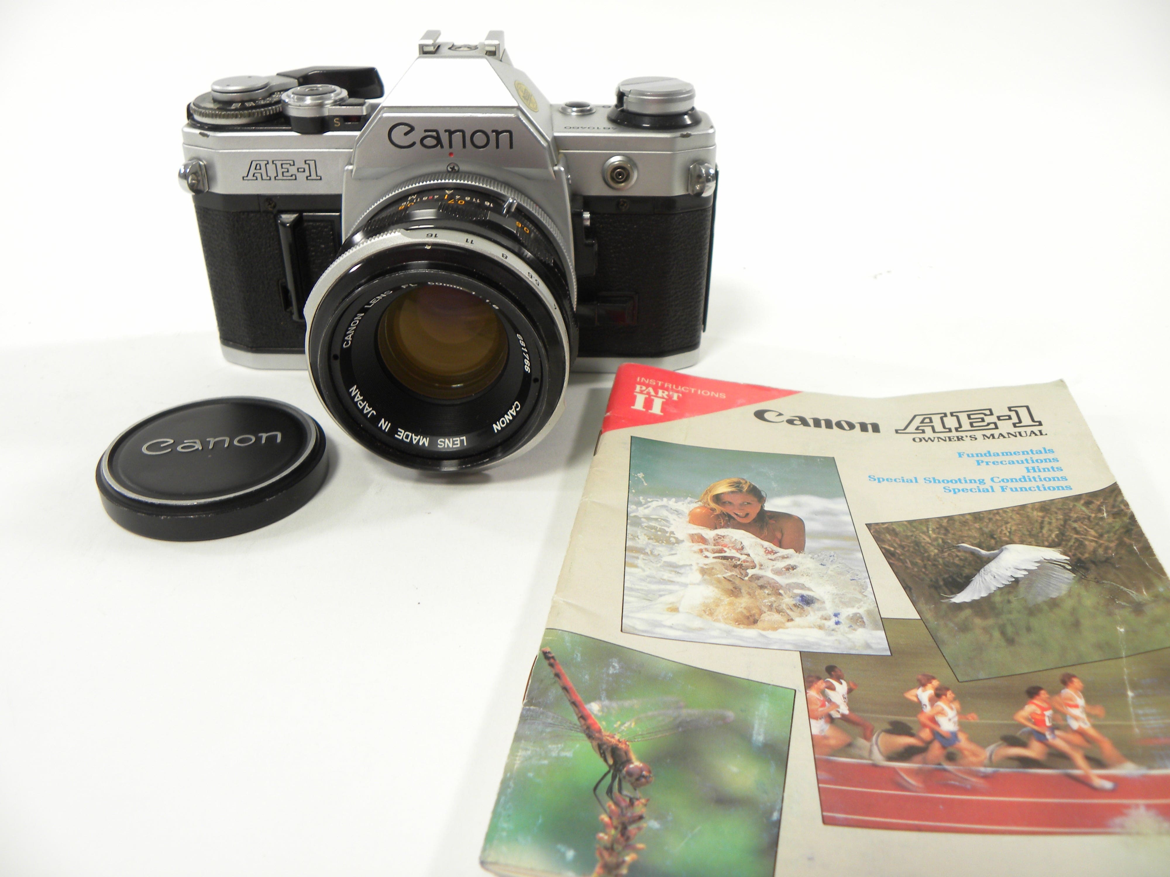 Canon AE-1 35mm SLR w/FL 50mm f1.8