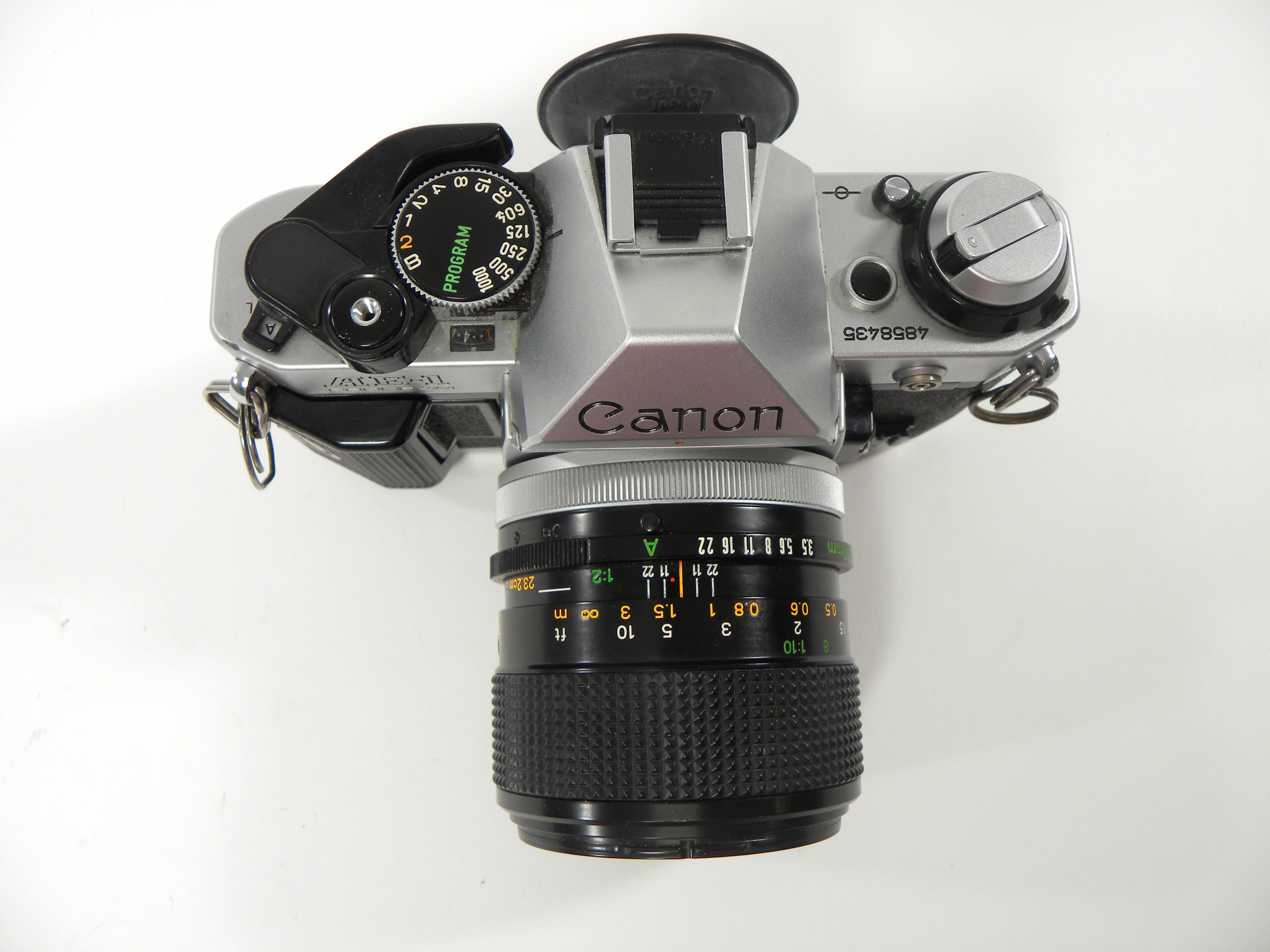 Canon AE-1 Program 35mm SLR w/FD 50mm f3.5 S.S.C.