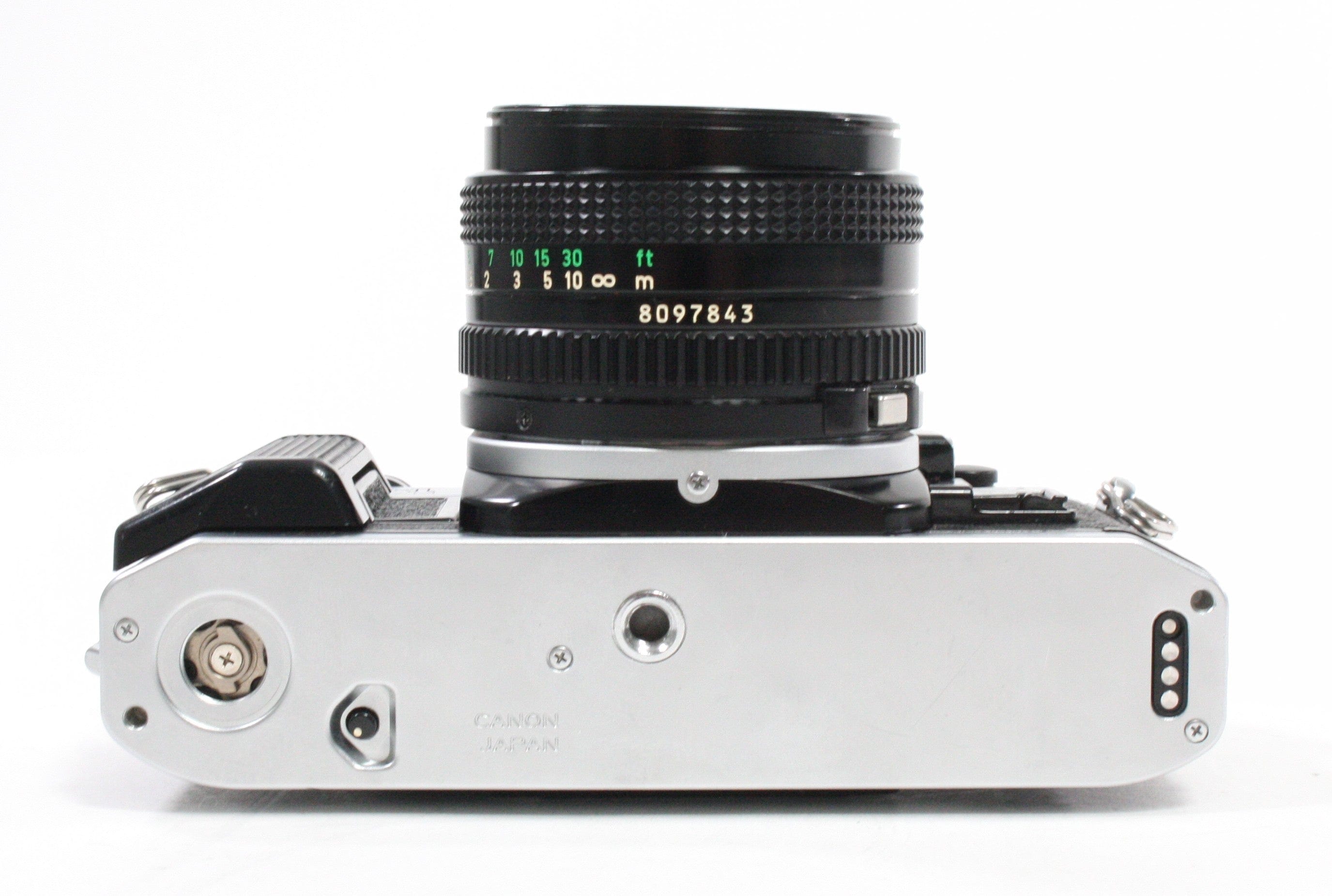 Canon AE-1 Program SLR Camera with 50mm f/1.8 FD Lens