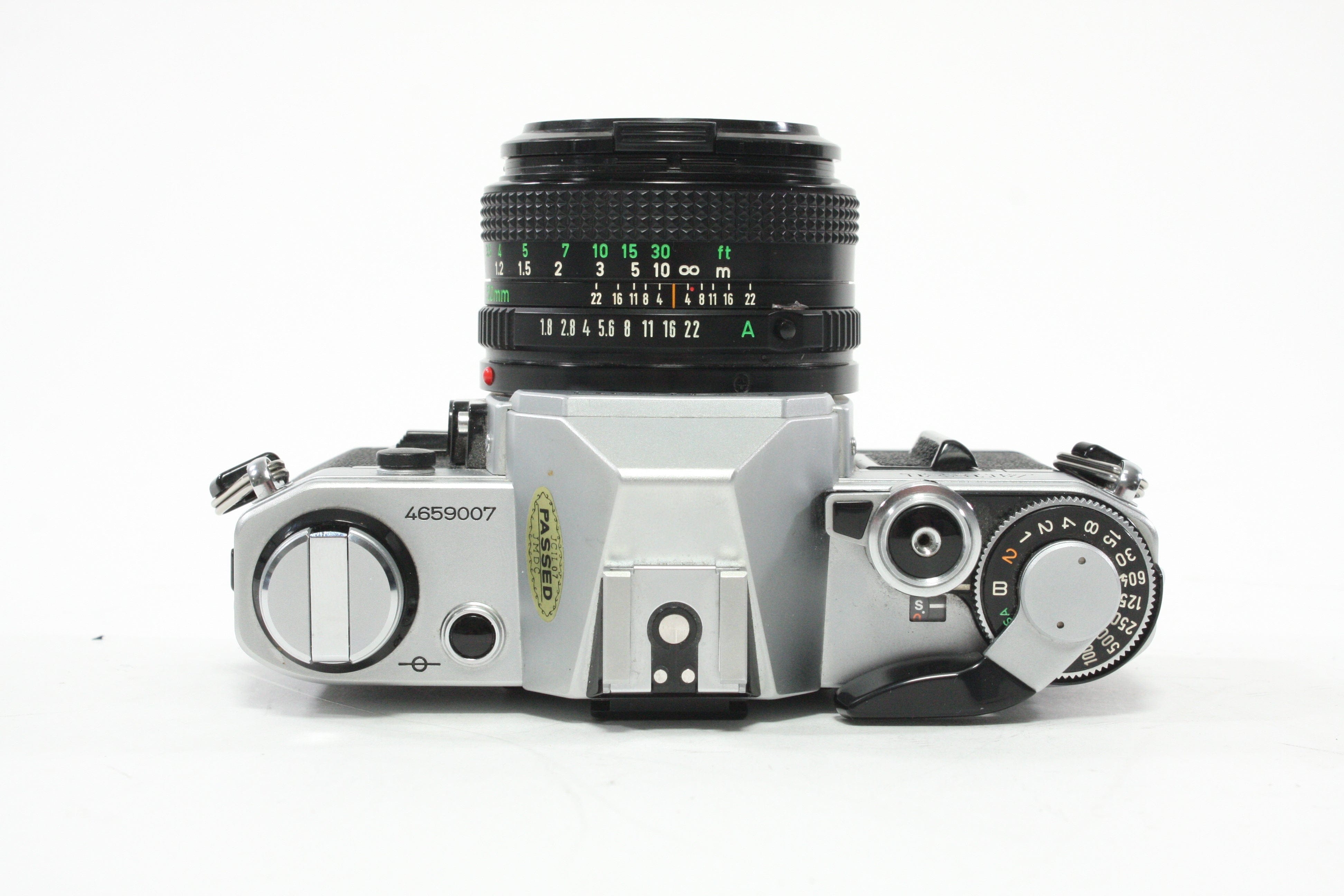 Canon AE-1 Program SLR Camera with 50mm f/1.8 Lens