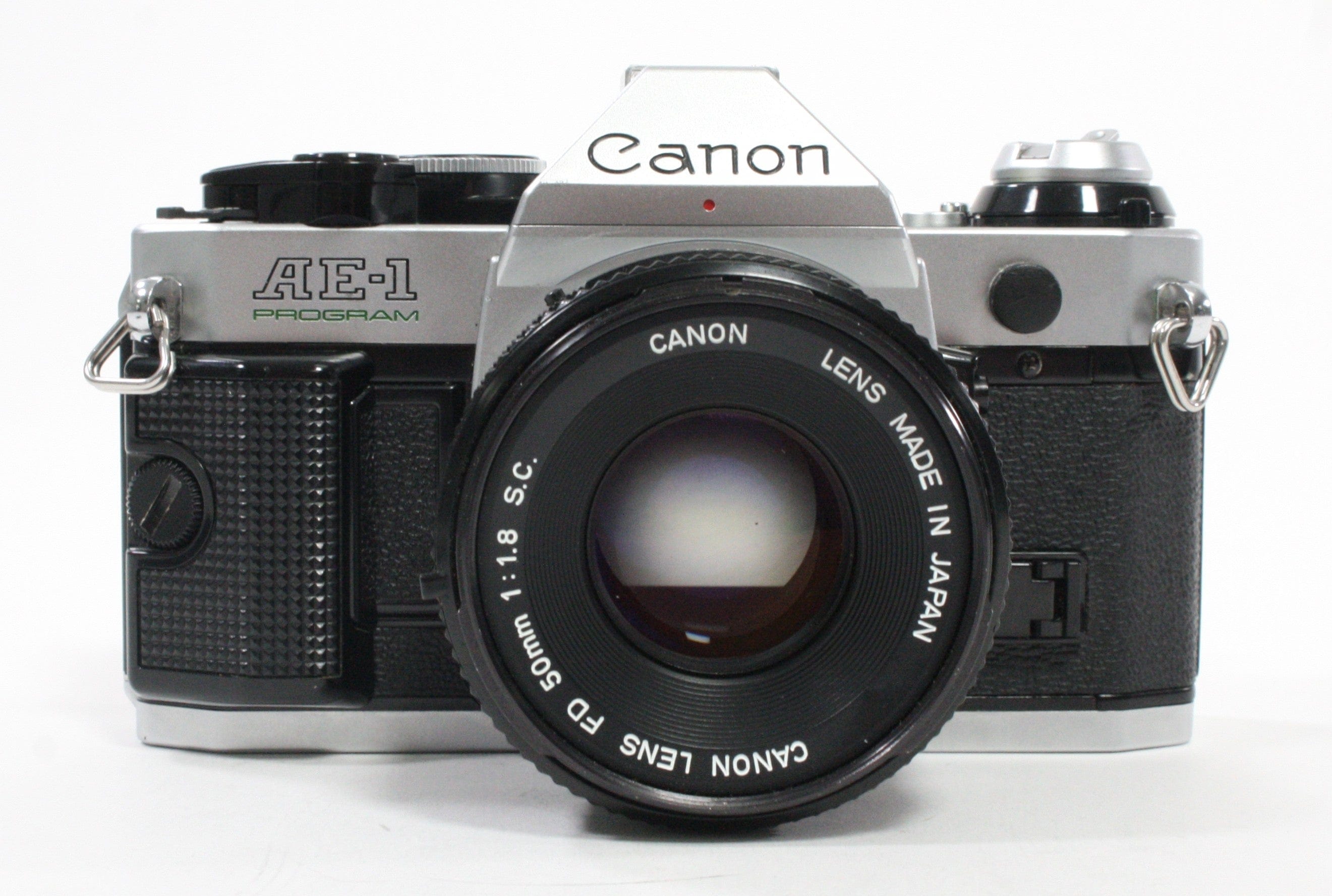 Canon AE-1 Program with 50mm f/1.8 S.C. Lens