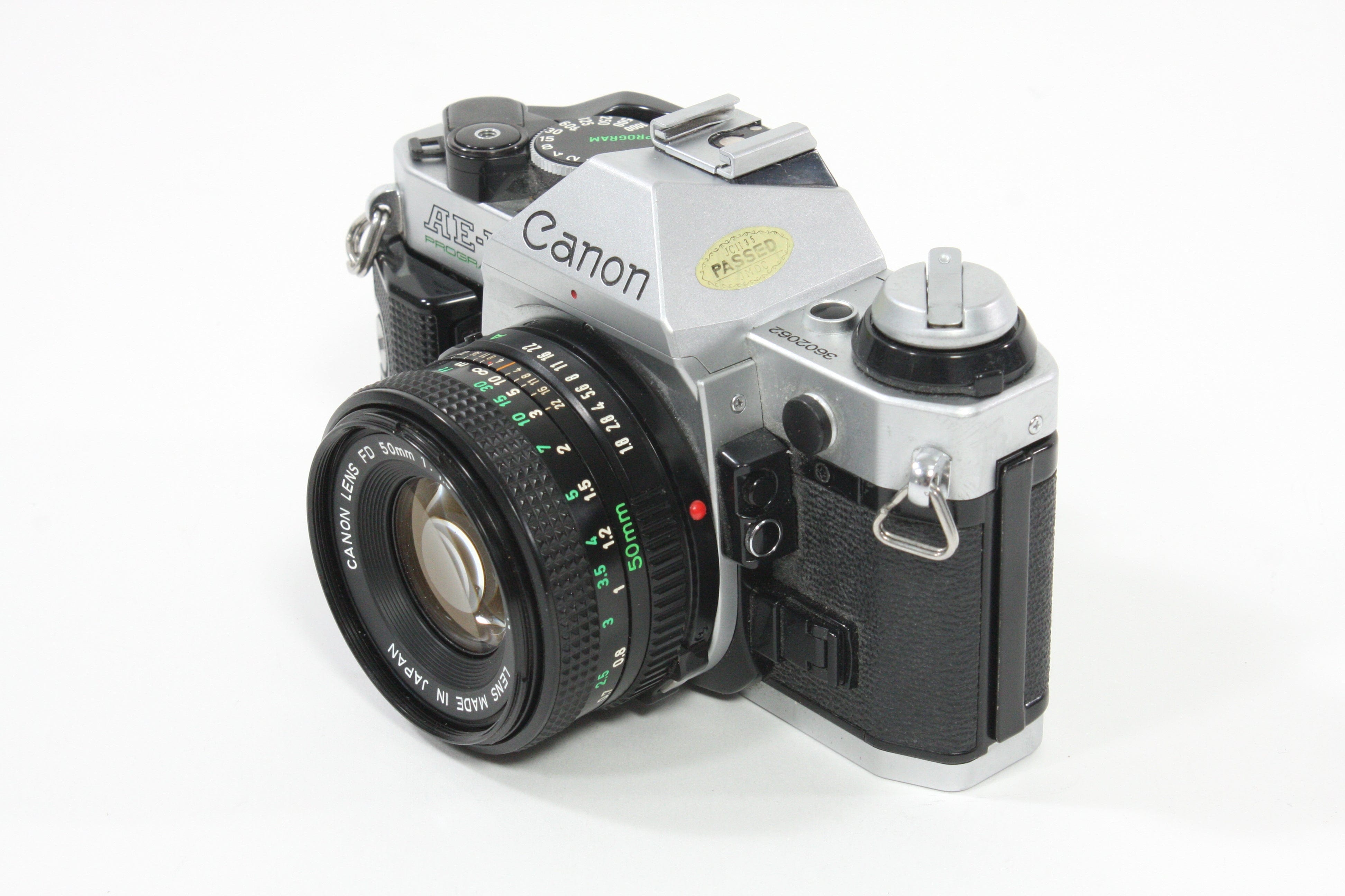 Canon AE-1 Program with 50mm F1.8 Lens