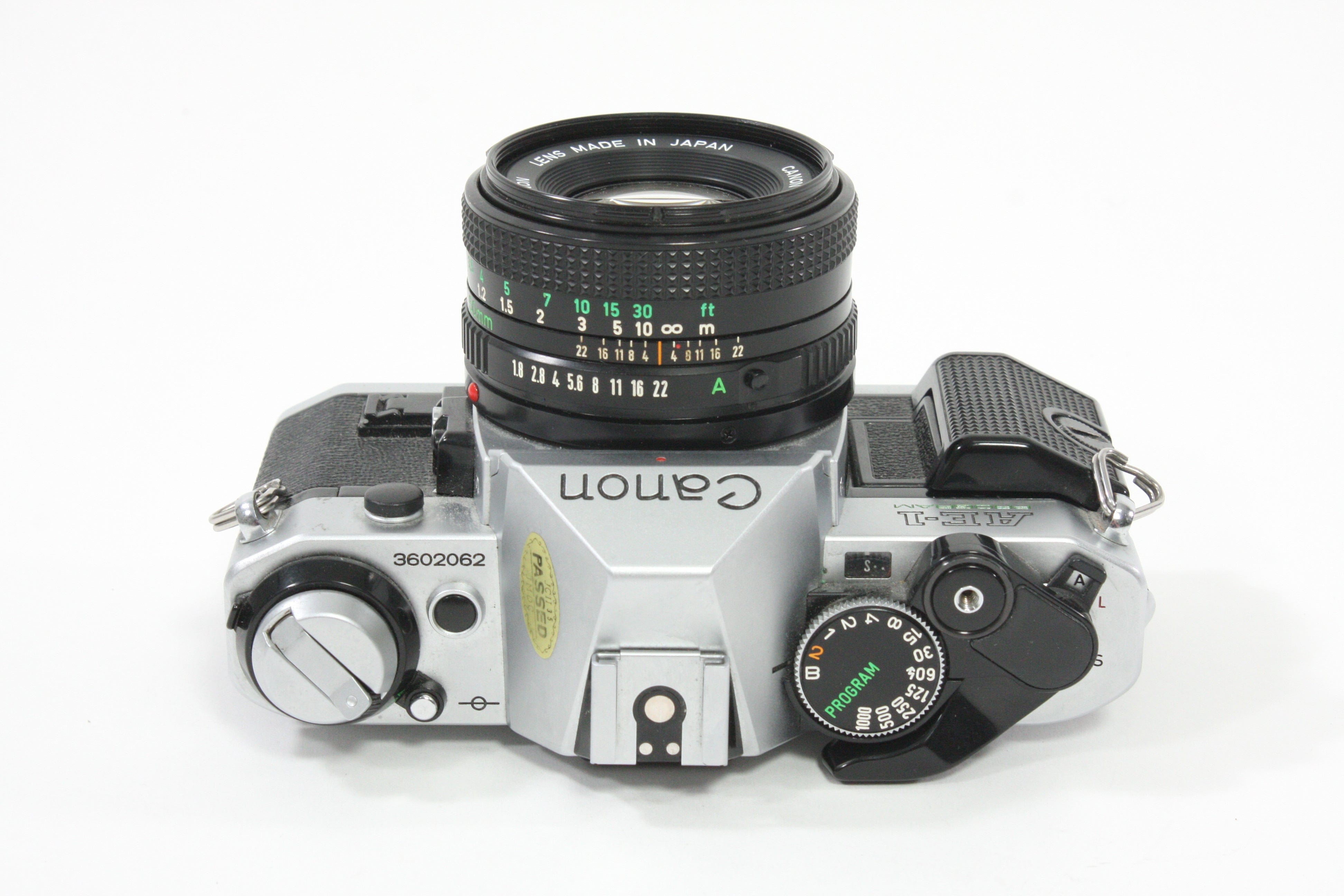 Canon AE-1 Program with 50mm F1.8 Lens