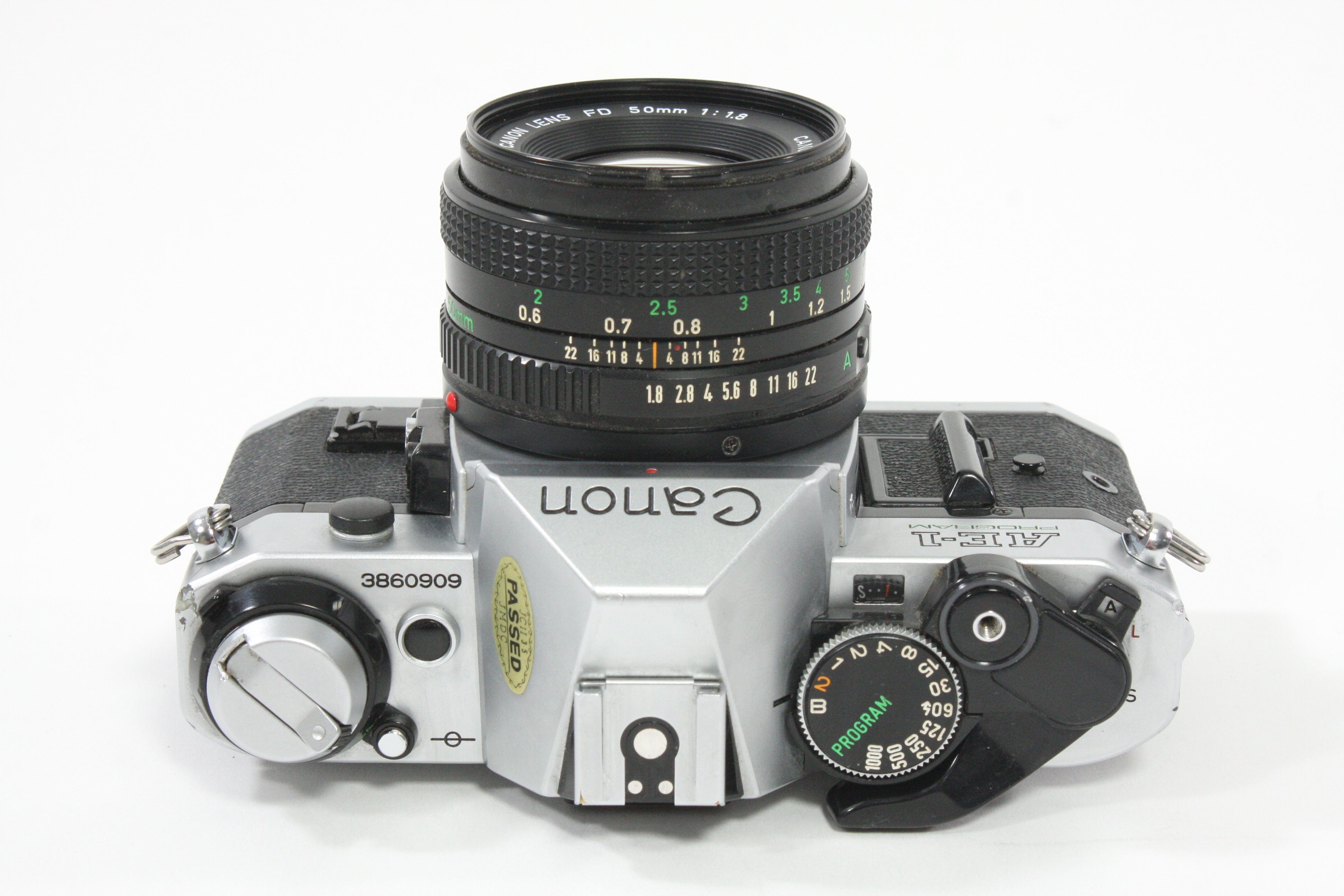 Canon AE-1 Program with 50mm F1.8 Lens