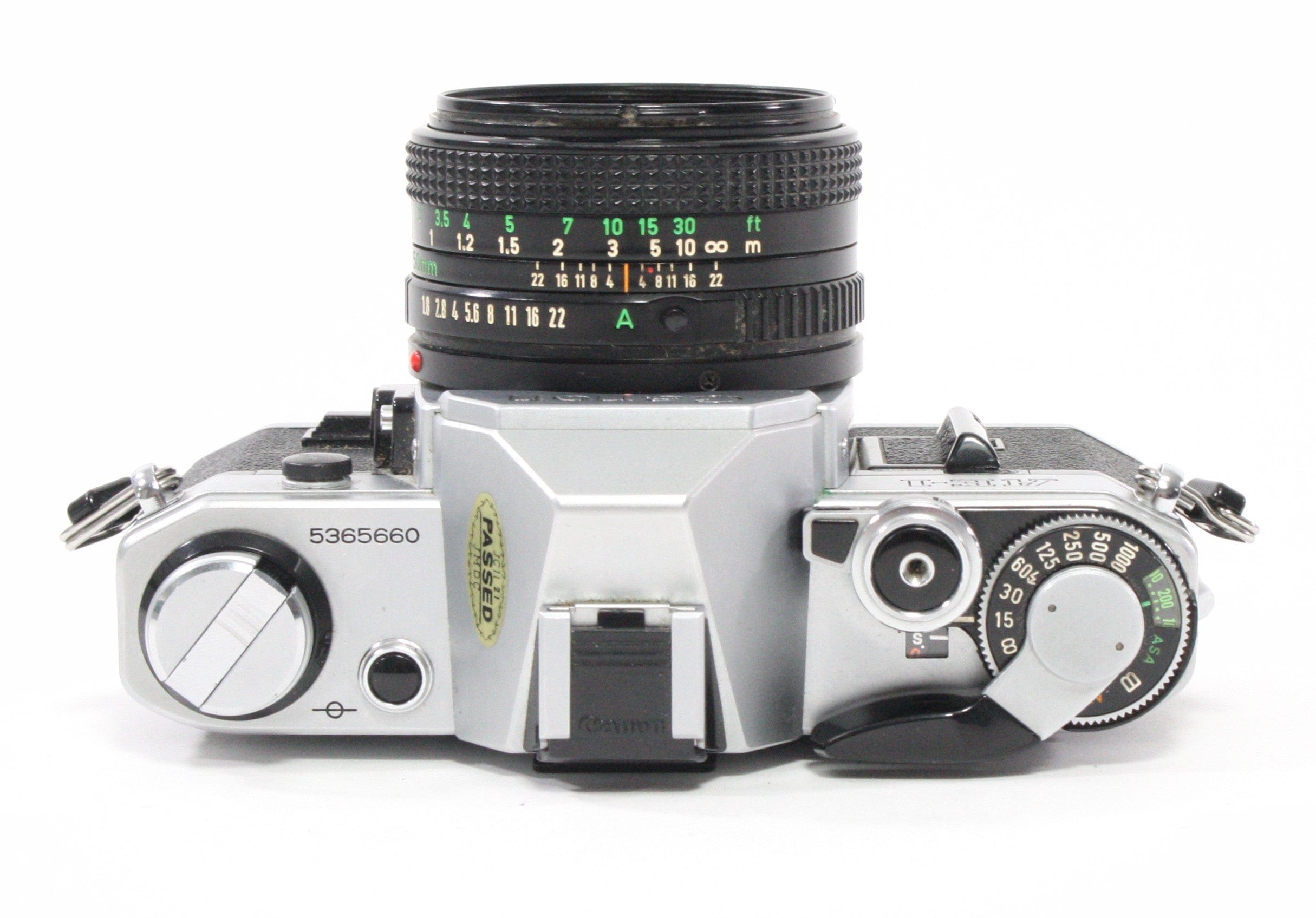 Canon AE-1 with 50mm f/1.8